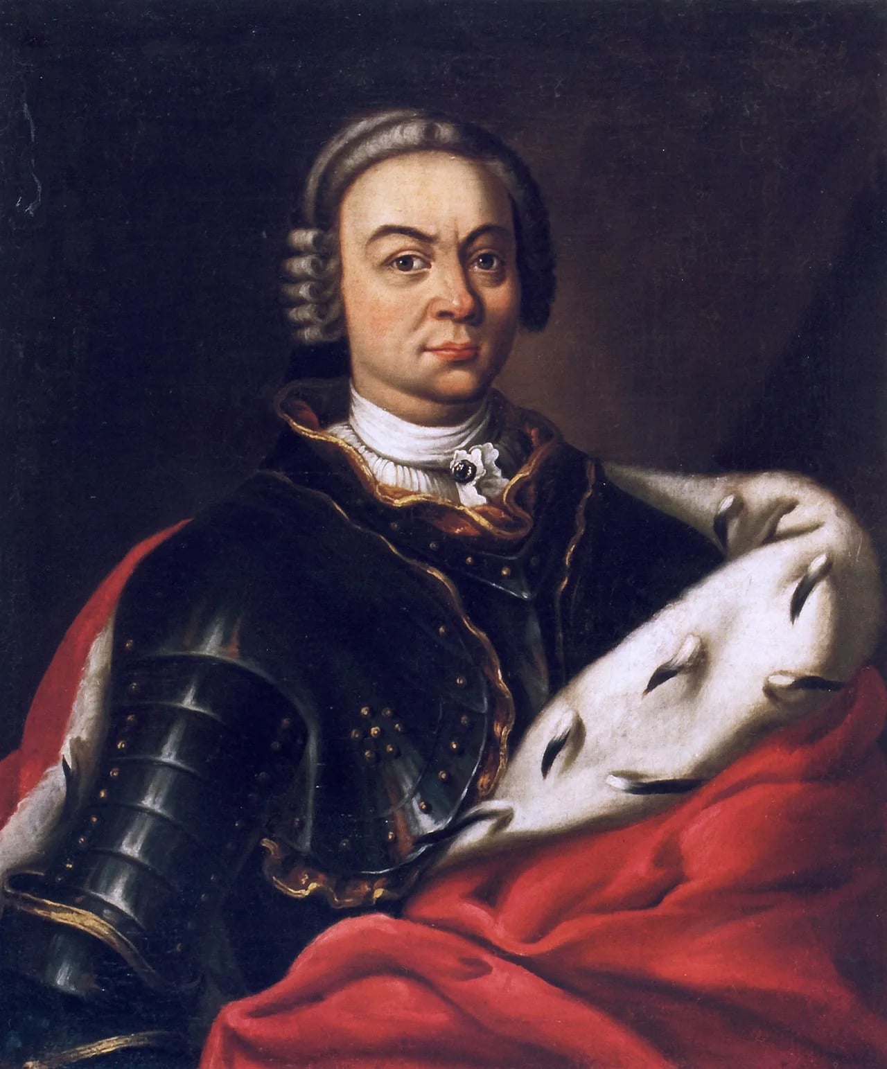 Porträt von Marcin Mikołaj Radziwiłł (1705–1782) – Gedenkseite