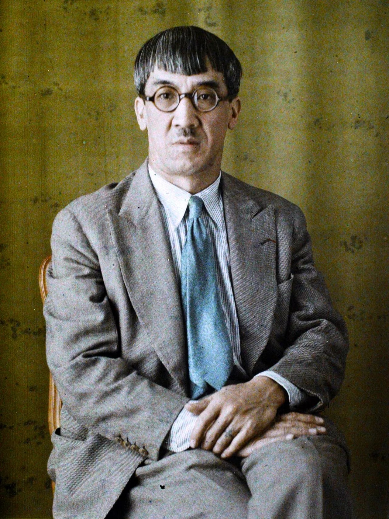 Porträt von Tsuguharu Foujita (1886–1968) – Gedenkseite
