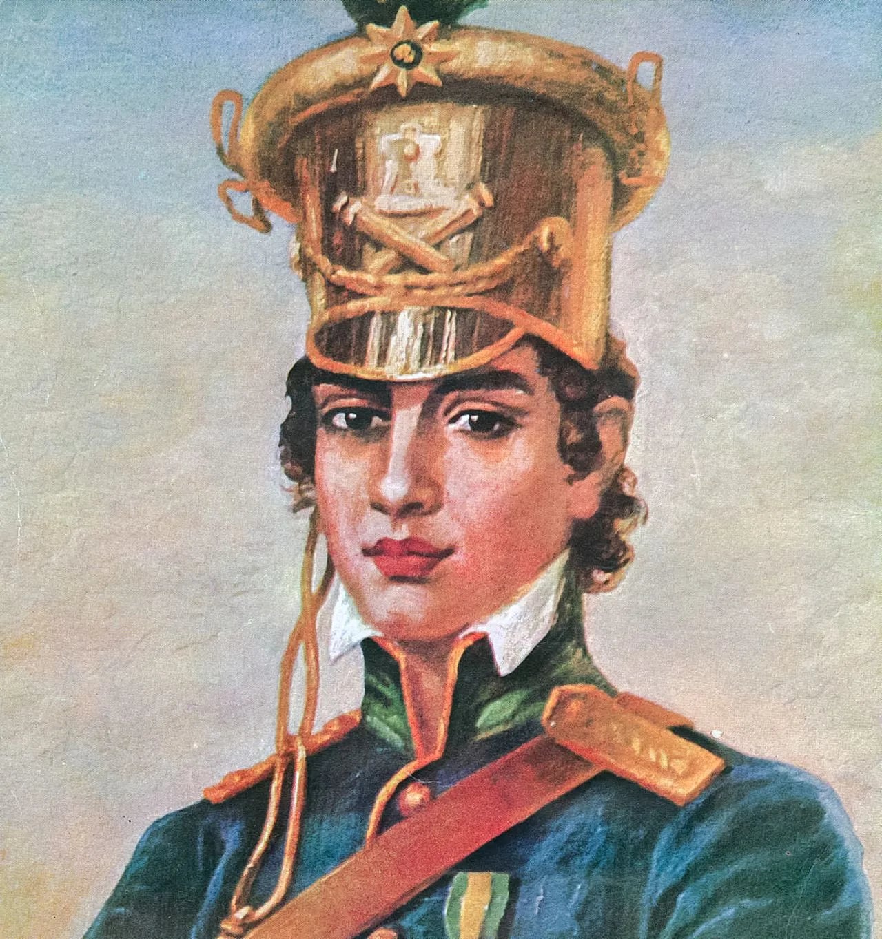 Porträt von Maria Quitéria de Jesus (1792–1853) – Gedenkseite