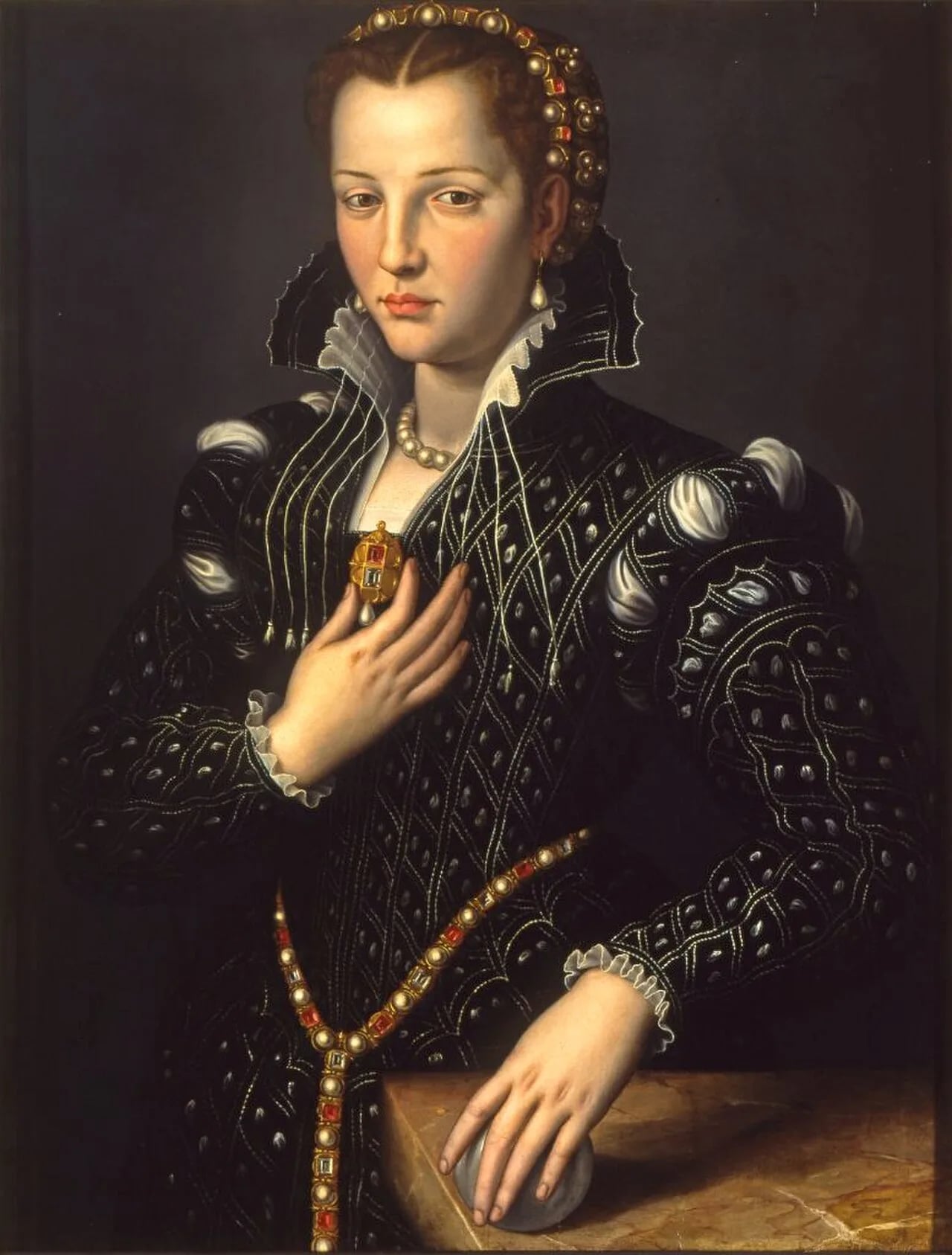 Portrait of Lucrezia di Cosimo de’ Medici (1545–1561) – memorial page