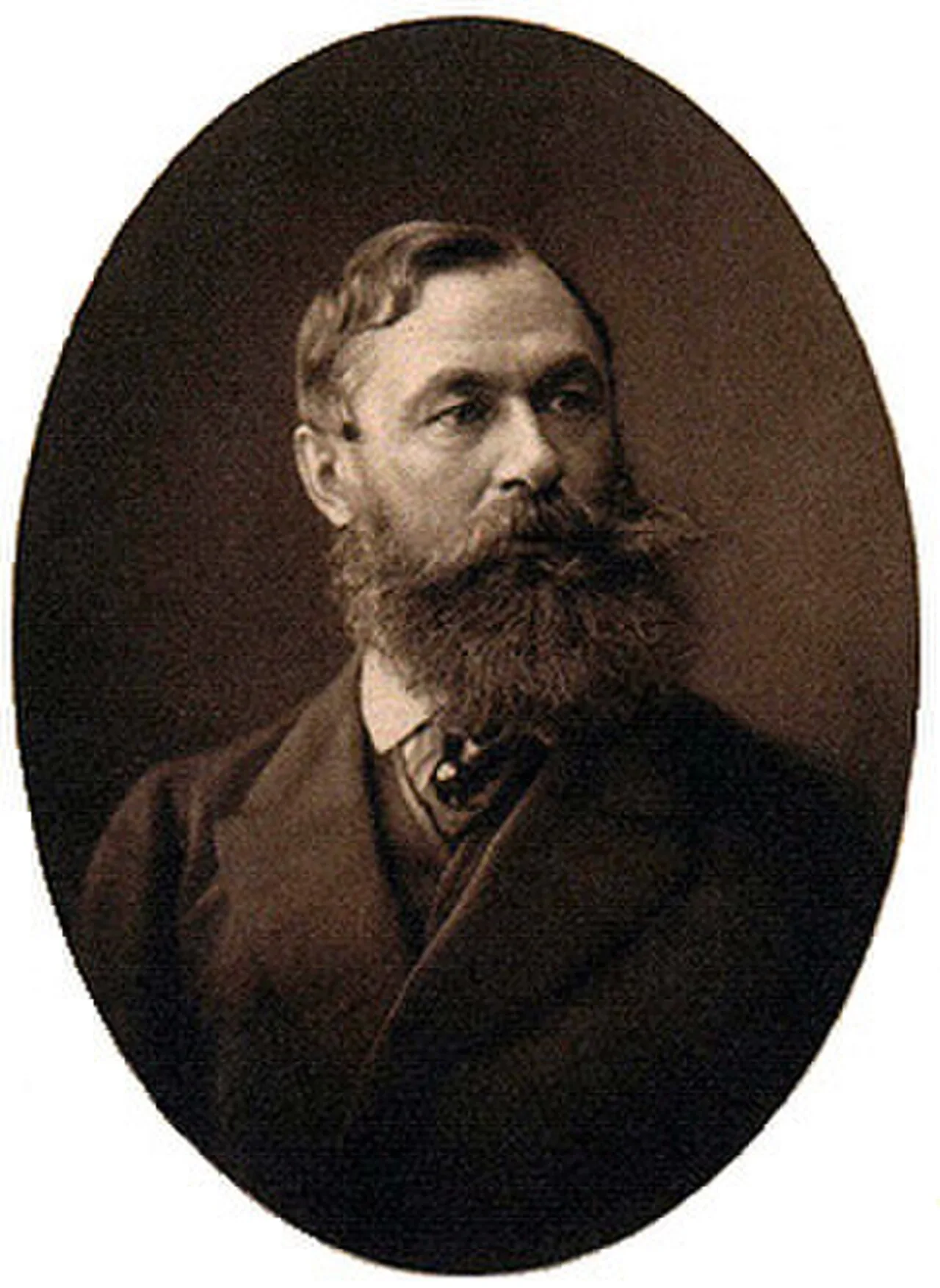 Porträt von Boris Nikolajewitsch Tschitscherin (1828–1904) – Gedenkseite
