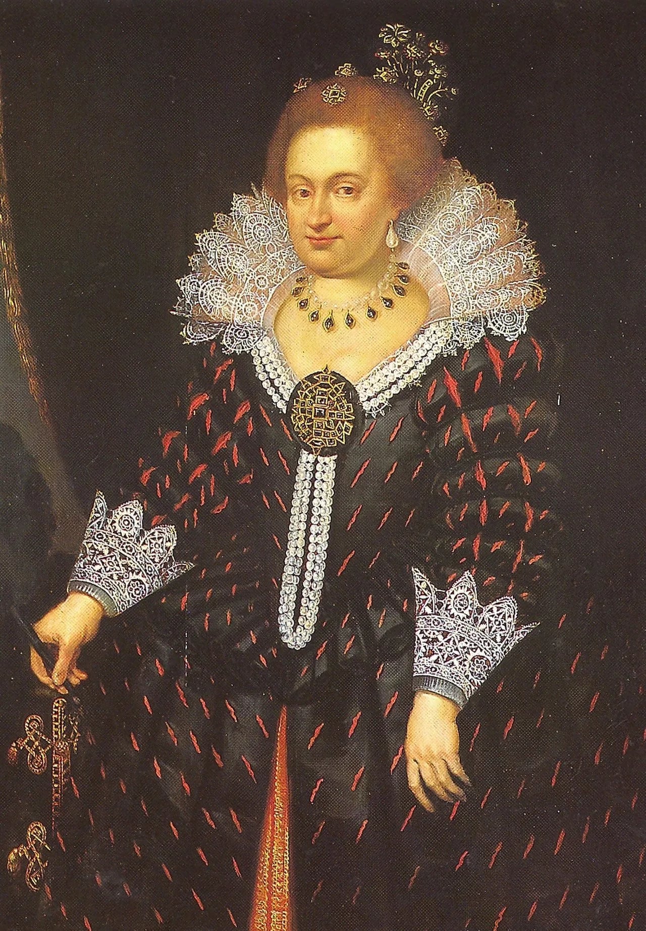 Portrait of Éléonore de Bourbon (1587–1619) – memorial page