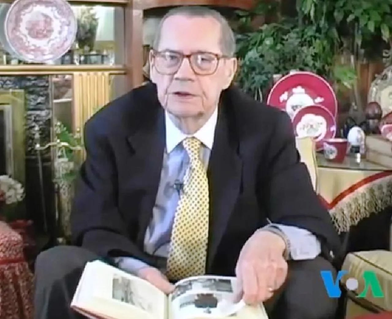 Portrait of David Chavchavadze (1924–2014) – memorial page