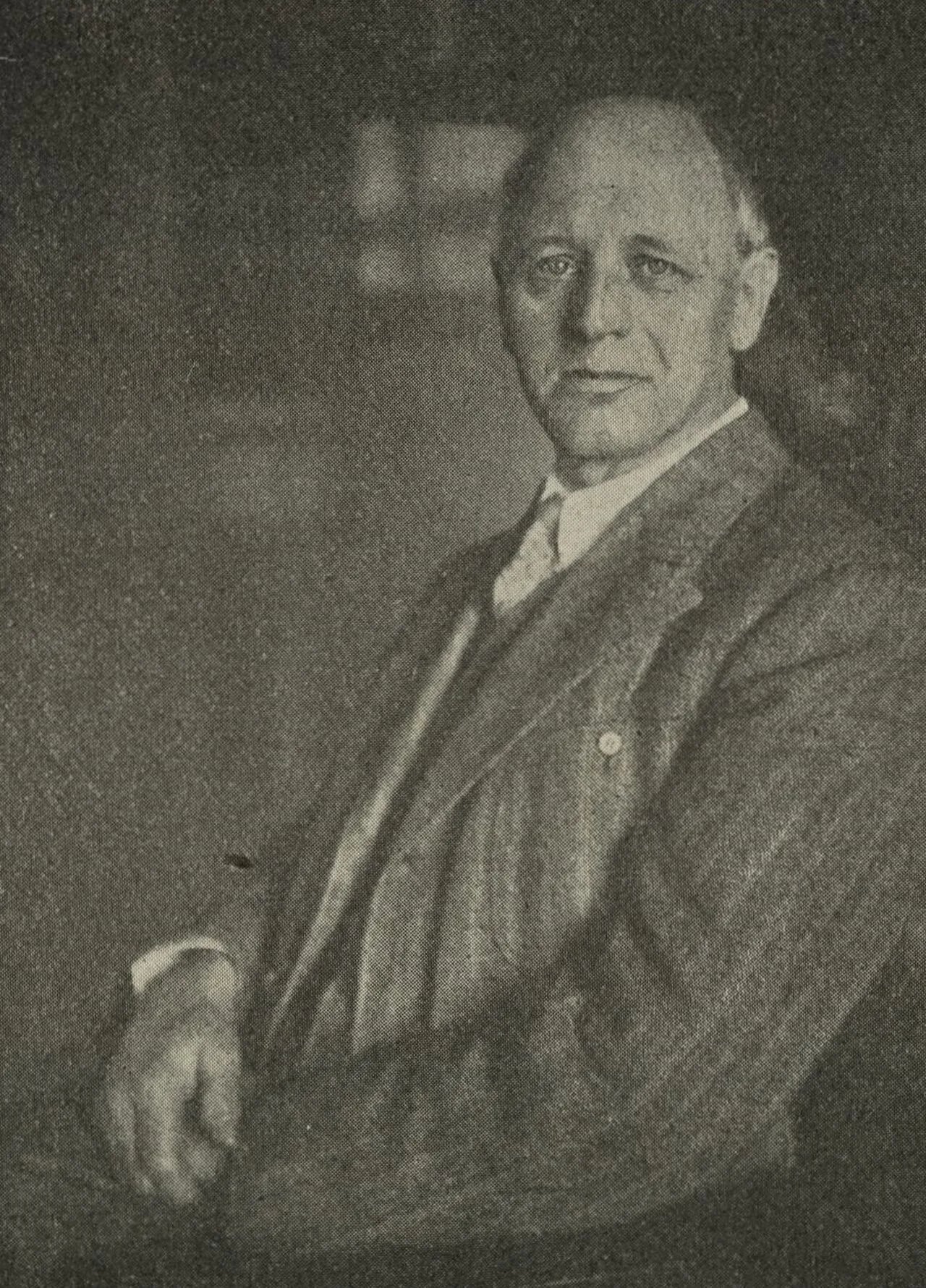 Portrait of Martin Spörr (1866–1937) – memorial page