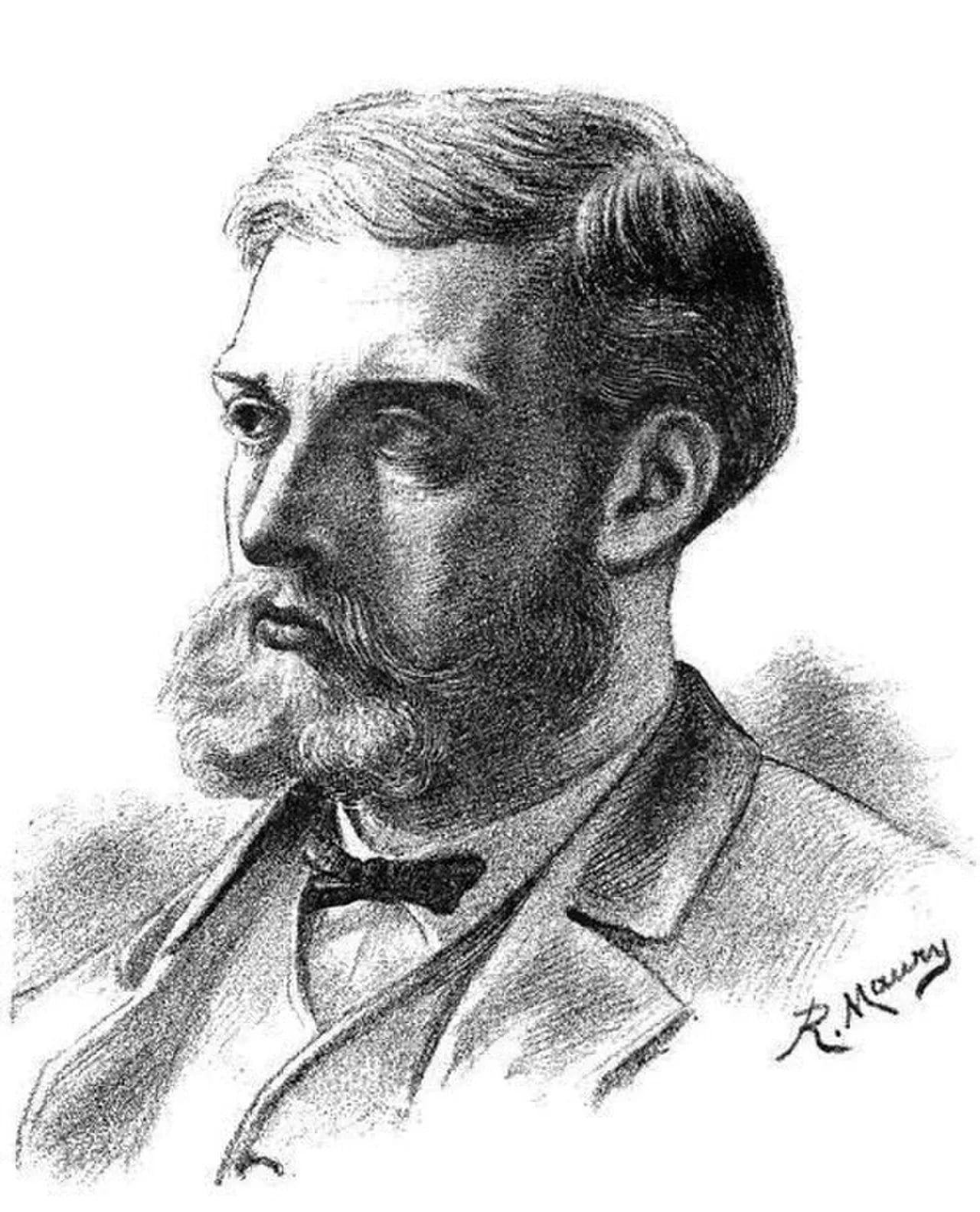 Portrait of François Mouly (1846–1886) – memorial page