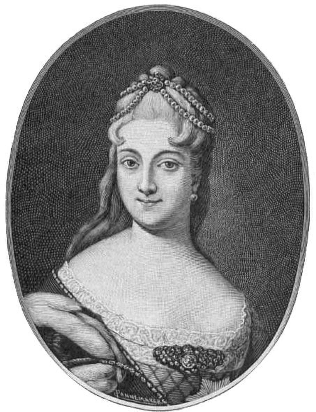 Portrait of Jekaterina Alexejewna Dolgorukowa (1712–1747) – memorial page