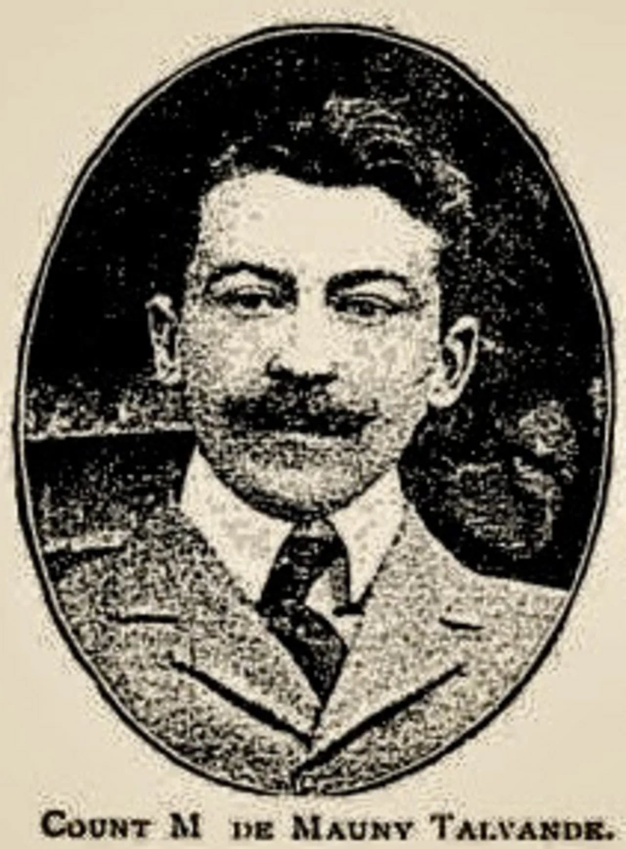 Portrait of Maurice Talvande, Count de Mauny Talvande (1866–1941) – memorial page