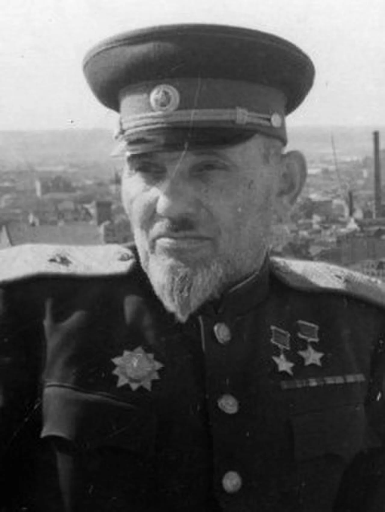 Porträt von Sydir Kowpak (1887–1967) – Gedenkseite