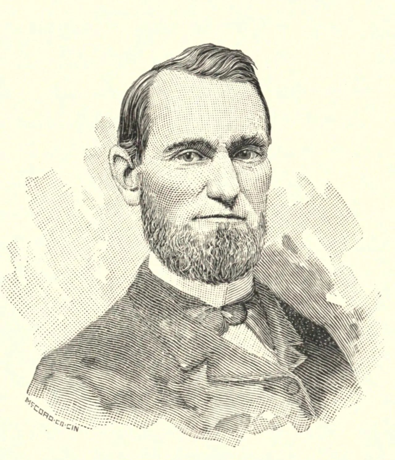 Porträt von John C. Hall (1821–1896) – Gedenkseite