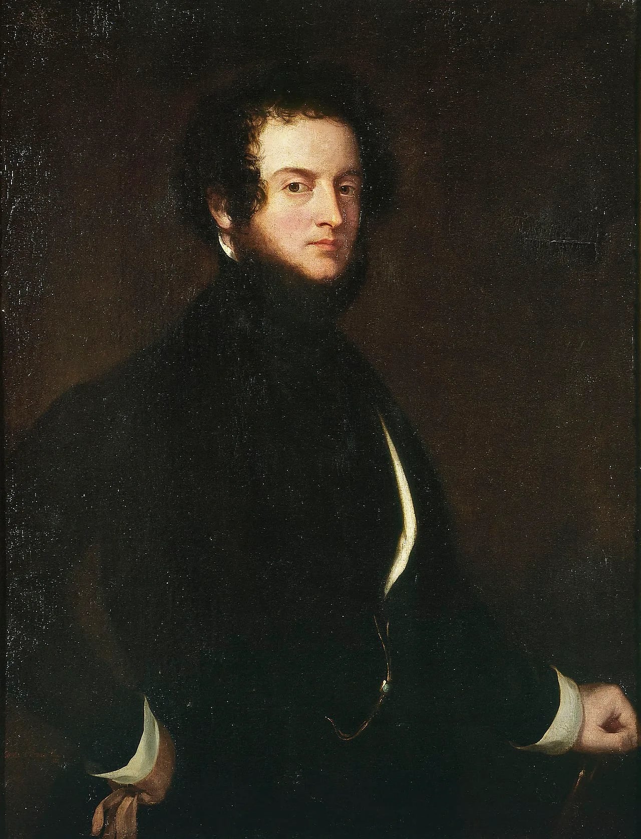 Porträt von Alfred Grimaud, Comte d’Orsay (1801–1852) – Gedenkseite