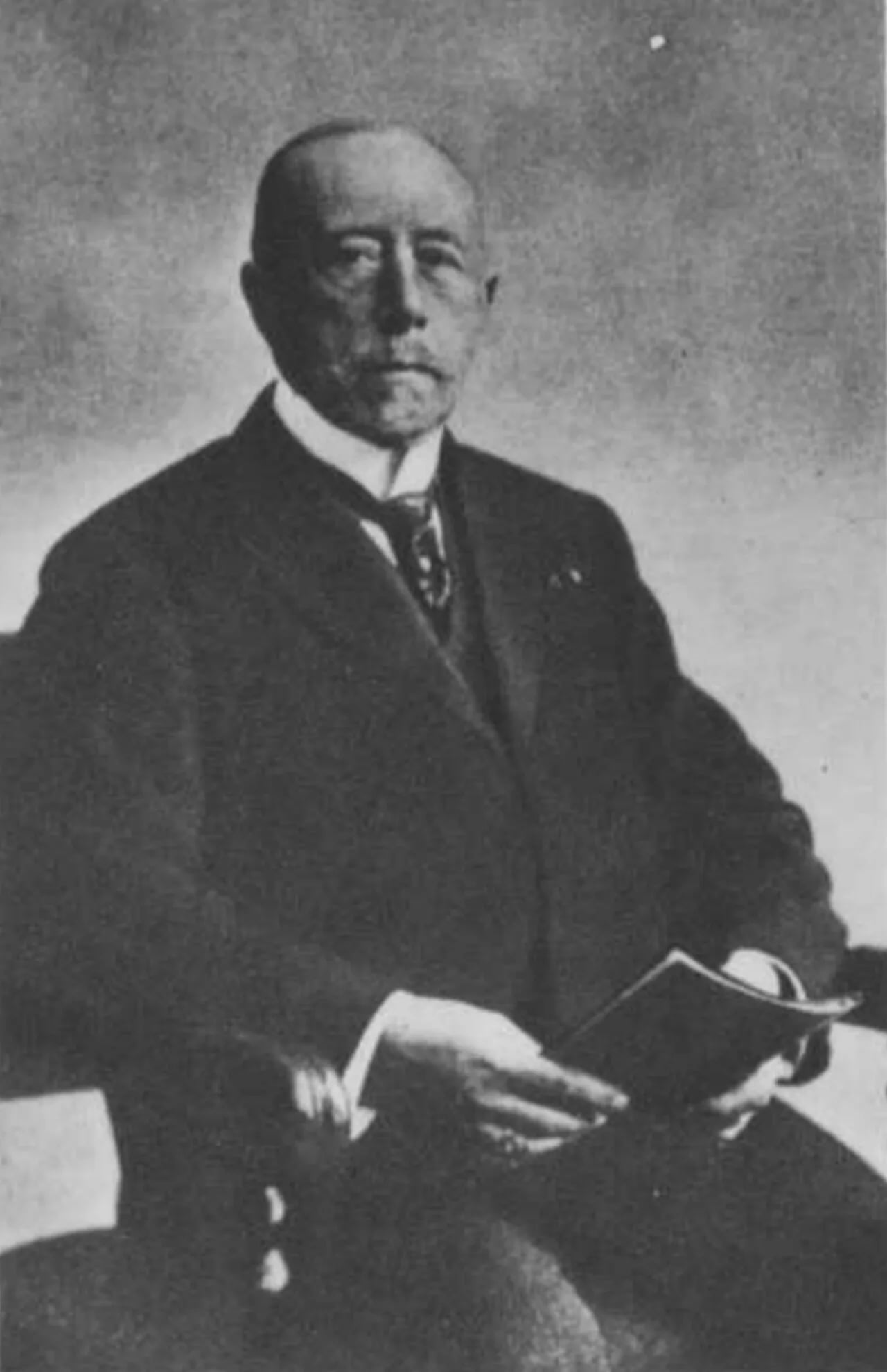 Porträt von Joan Adriaan Hugo van Zuylen van Nijevelt (1854–1940) – Gedenkseite