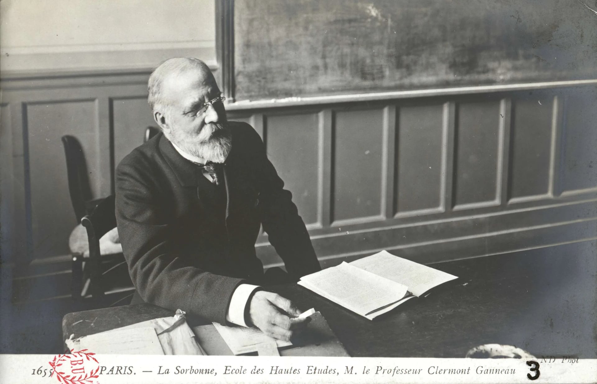 Portrait of Charles Clermont-Ganneau (1846–1923) – memorial page