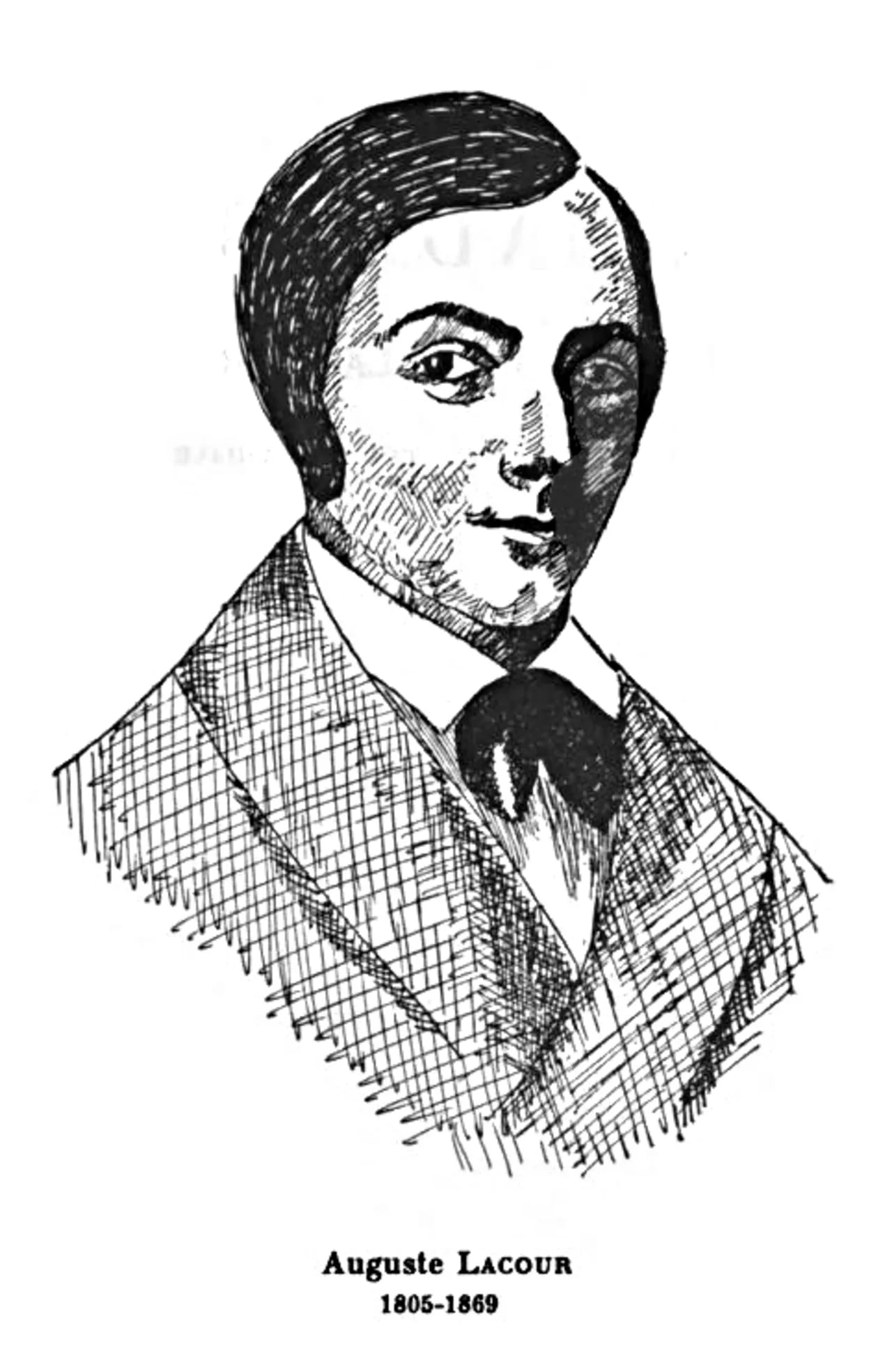 Portrait of Auguste Lacour (1805–1869) – memorial page