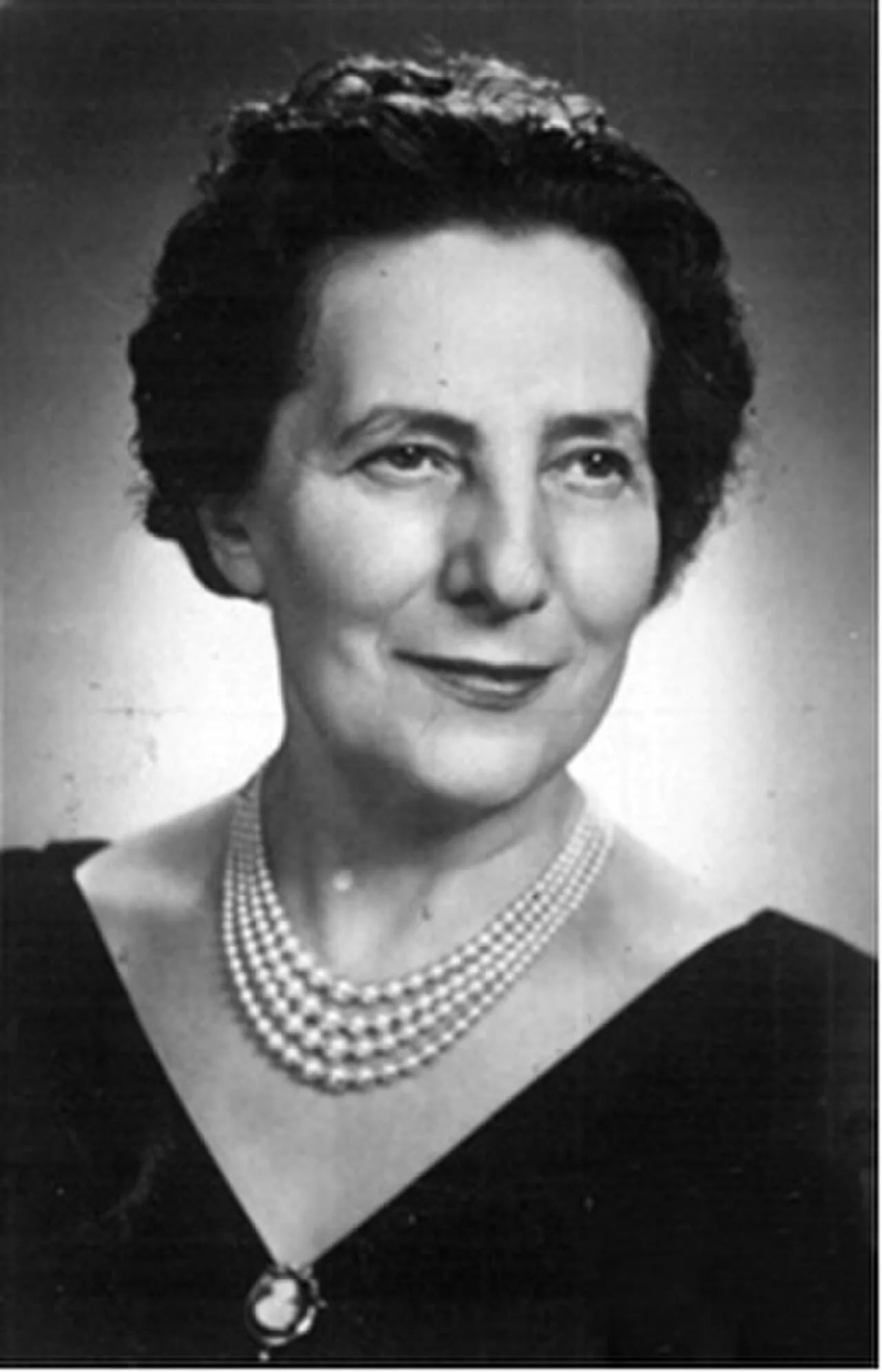 Porträt von Flore Levine-Cousyns (1898–1989) – Gedenkseite