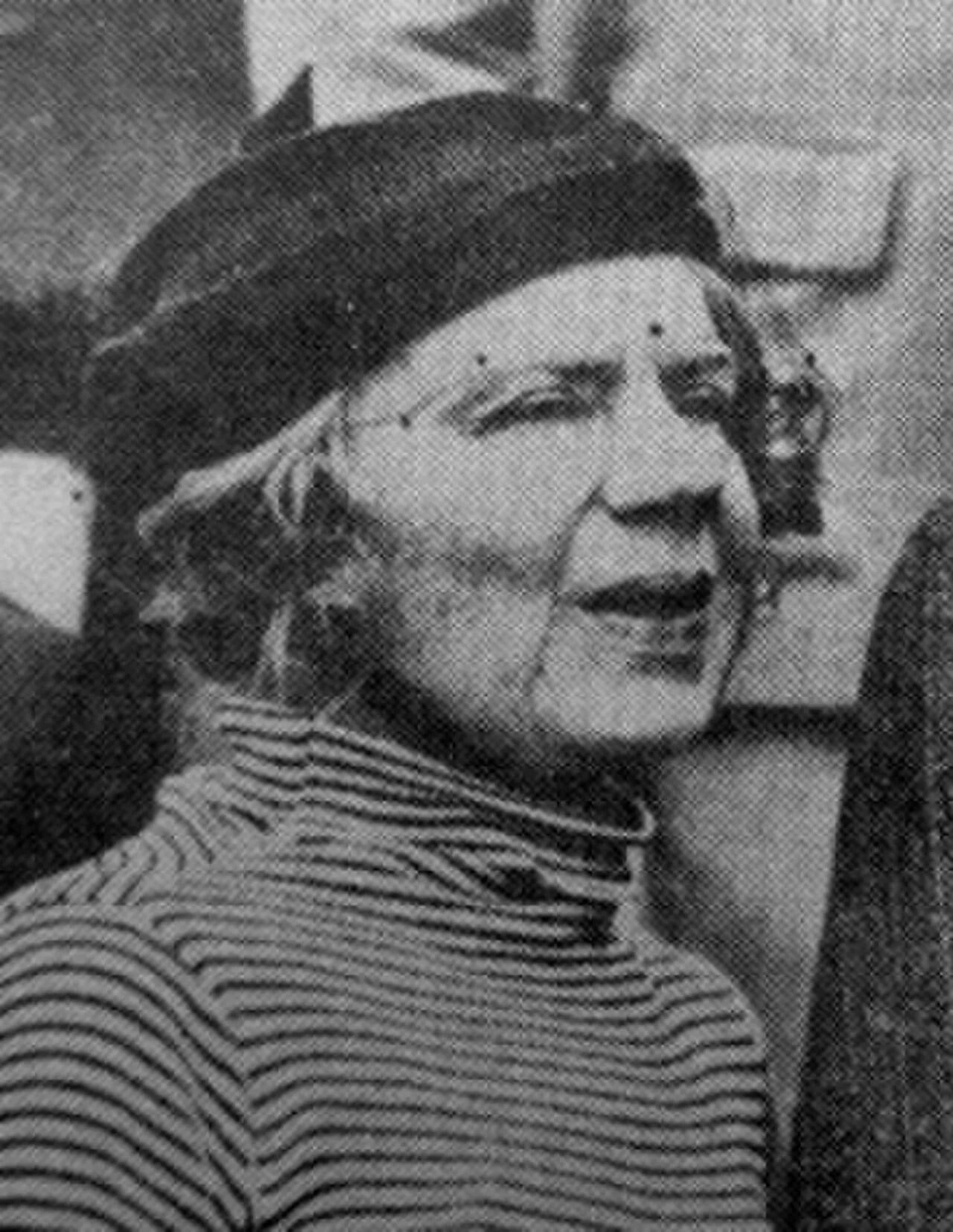 Porträt von Natalja Iwanowna Sedowa (1882–1962) – Gedenkseite