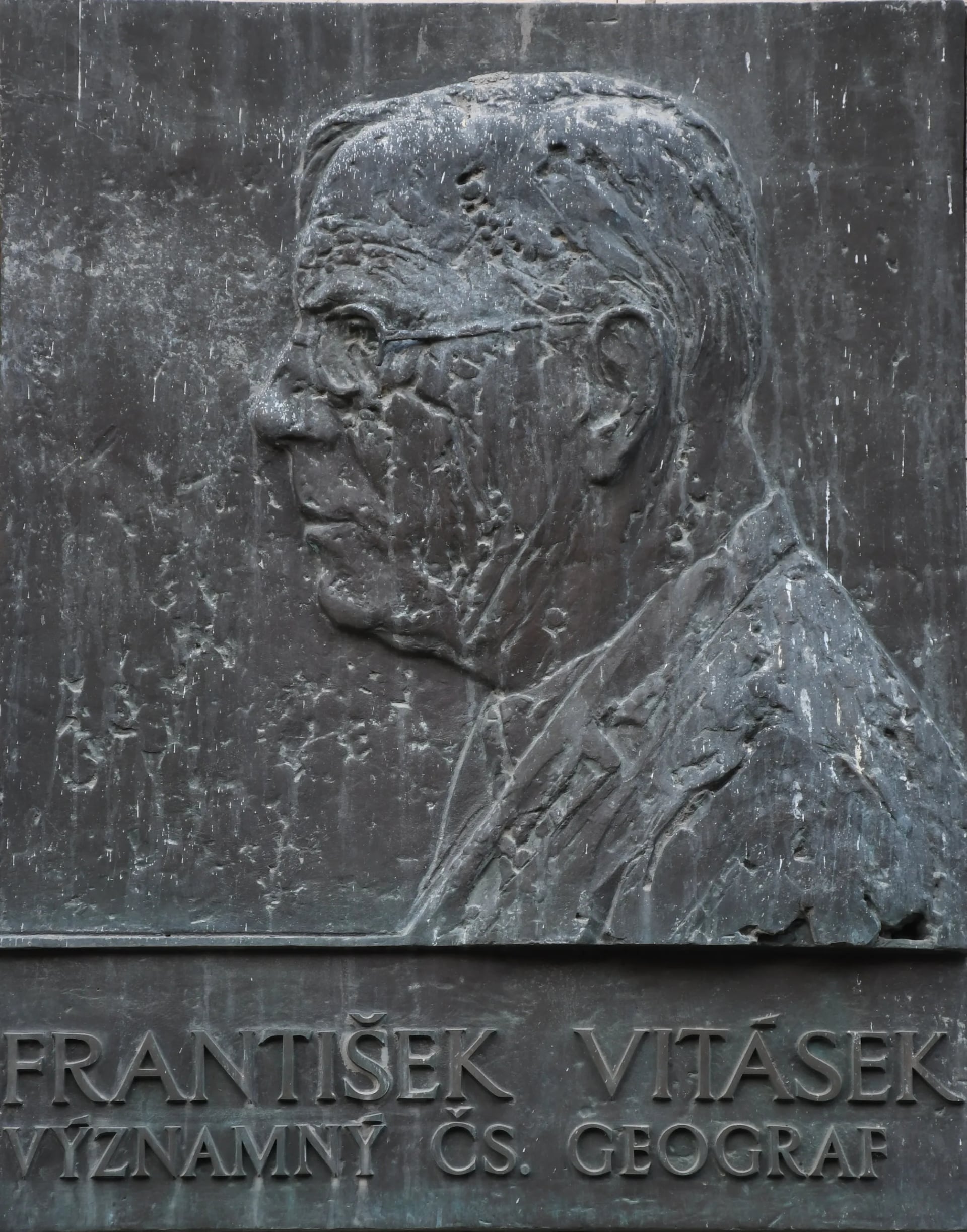 Porträt von František Vitásek (1890–1973) – Gedenkseite