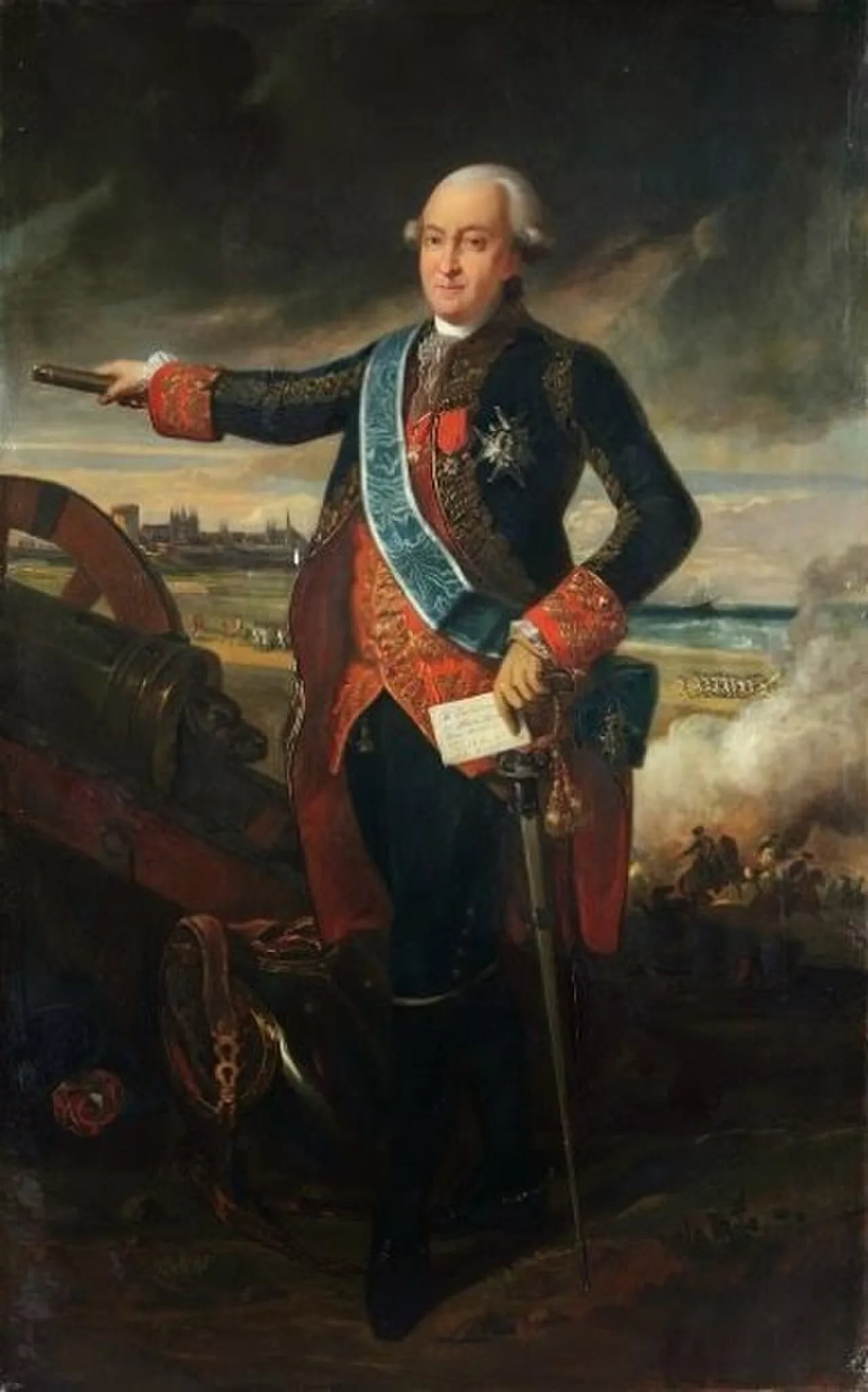 Portrait of Louis Berton des Balbes de Crillon (1717–1796) – memorial page