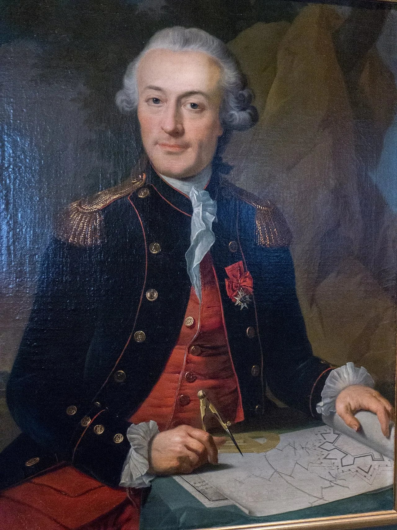 Porträt von Jean Claude Eléonore Le Michaud d’Arçon (1733–1800) – Gedenkseite