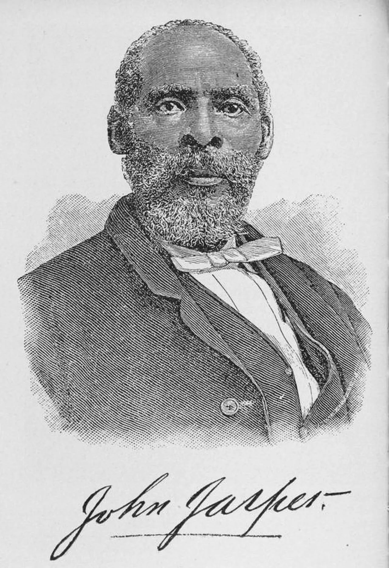 Porträt von John Jasper (1812–1901) – Gedenkseite