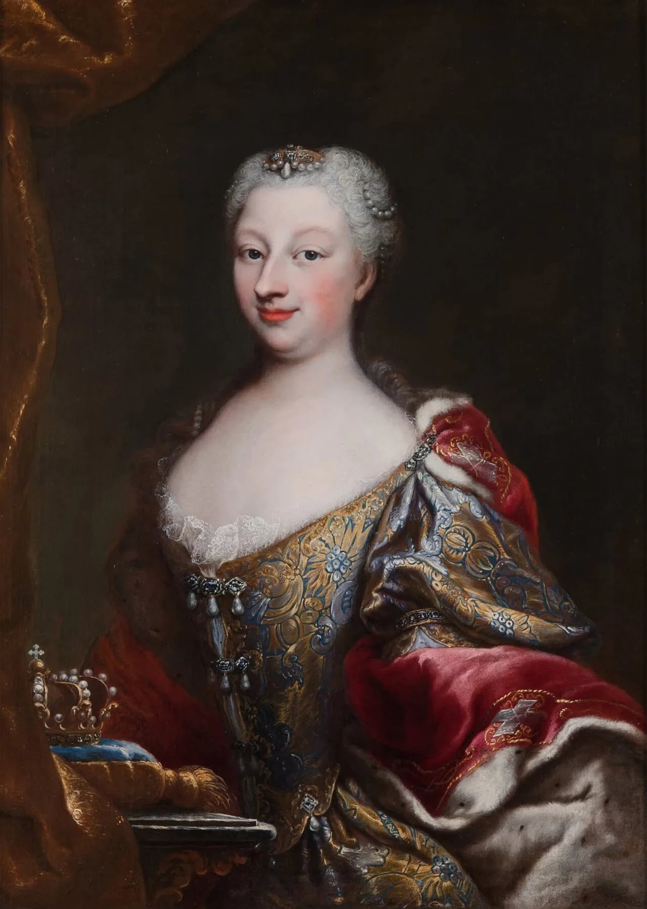 Porträt von Polyxena von Hessen-Rotenburg (1706–1735) – Gedenkseite
