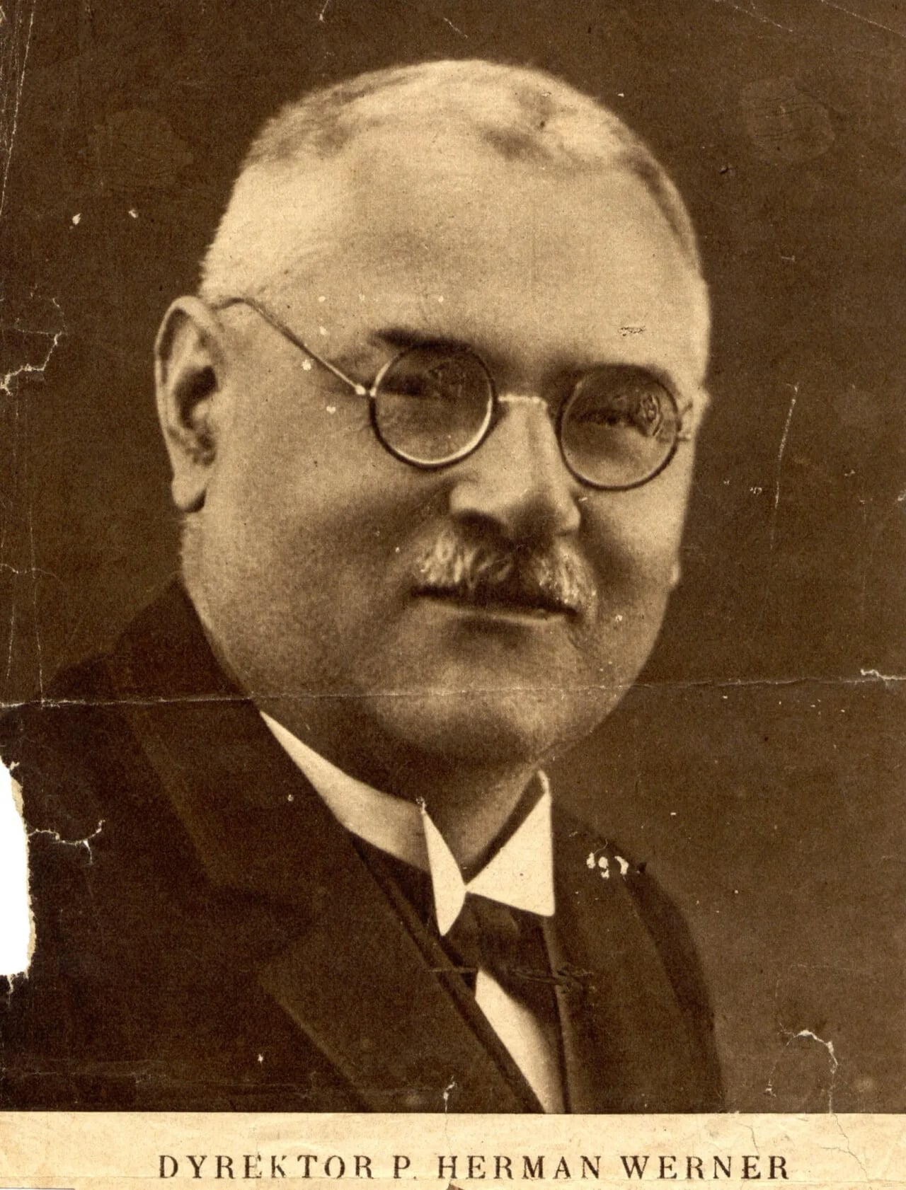 Portrait of Herman Edward Werner (1872–1932) – memorial page