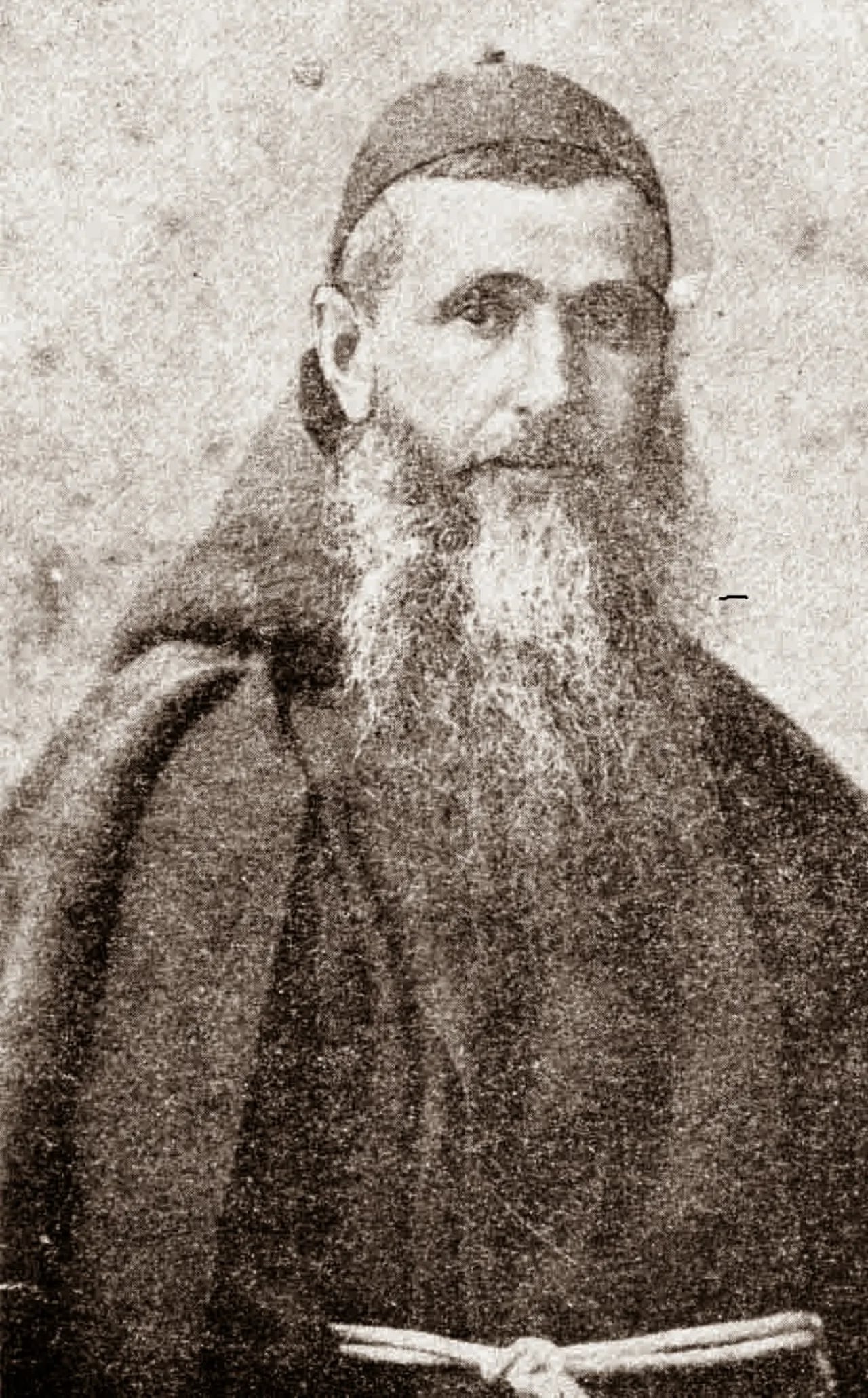 Porträt von Bonaventura da Calangianus (1831–1916) – Gedenkseite