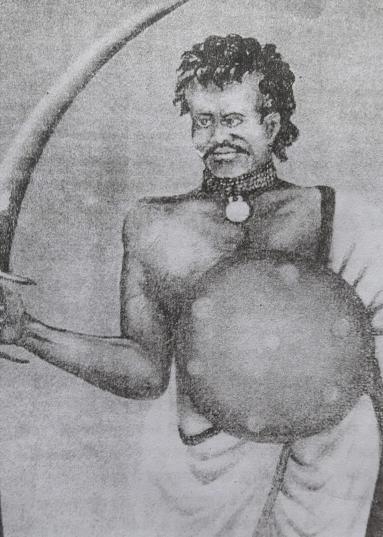 Porträt von Telanga Kharia (1806–1880) – Gedenkseite