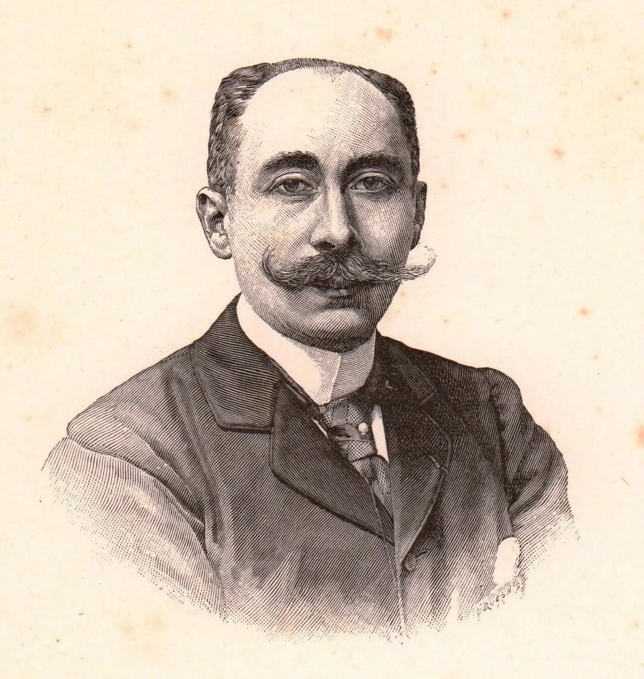 Porträt von Albert Vandal (1853–1910) – Gedenkseite