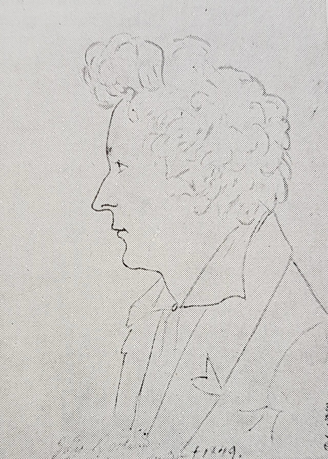 Porträt von Jöns Boström (1793–1849) – Gedenkseite