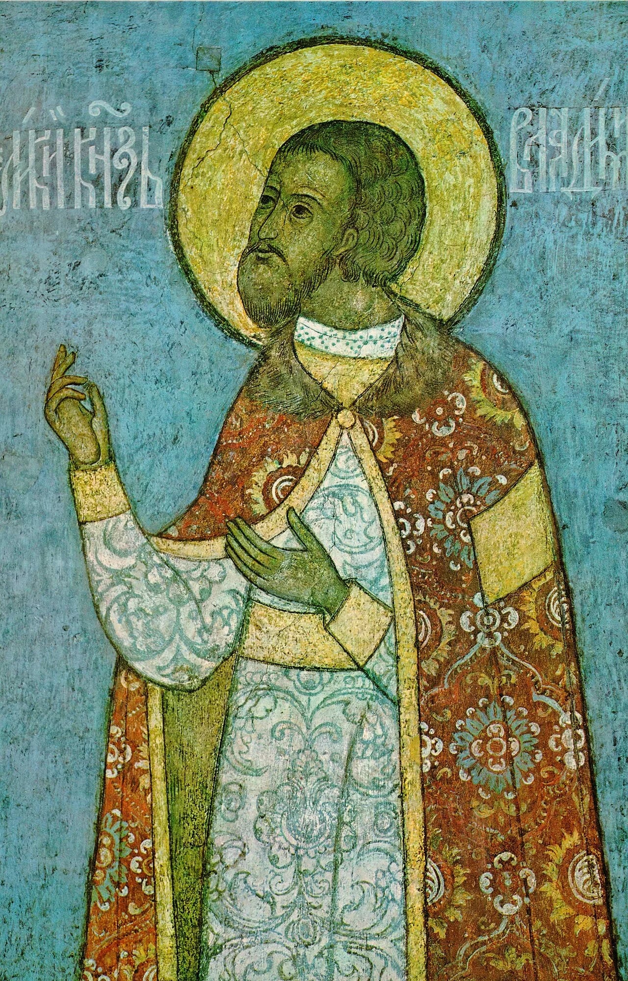 Porträt von Wladimir Andrejewitsch (1353–1410) – Gedenkseite