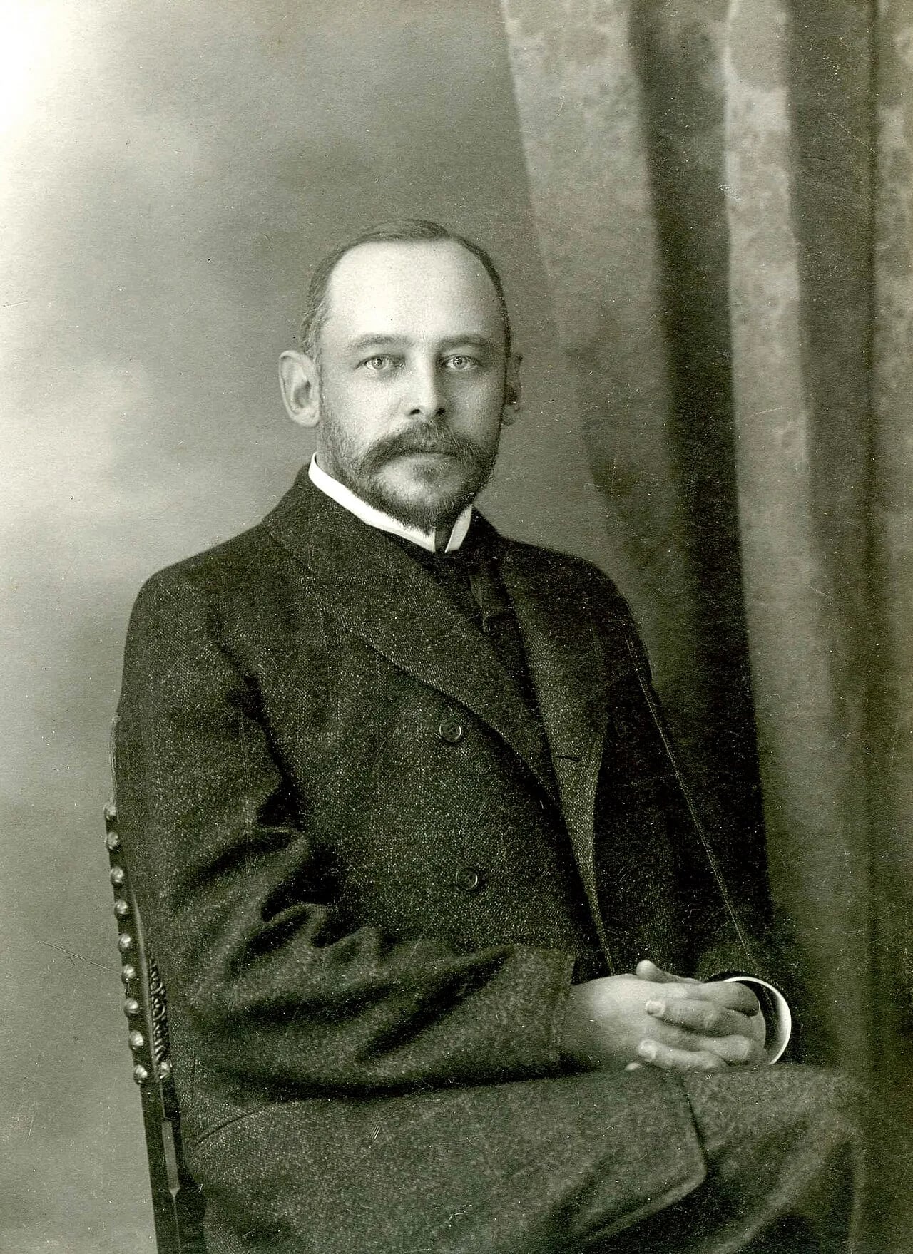 Porträt von Sergei Nikolajewitsch Maslow (1867–1927) – Gedenkseite