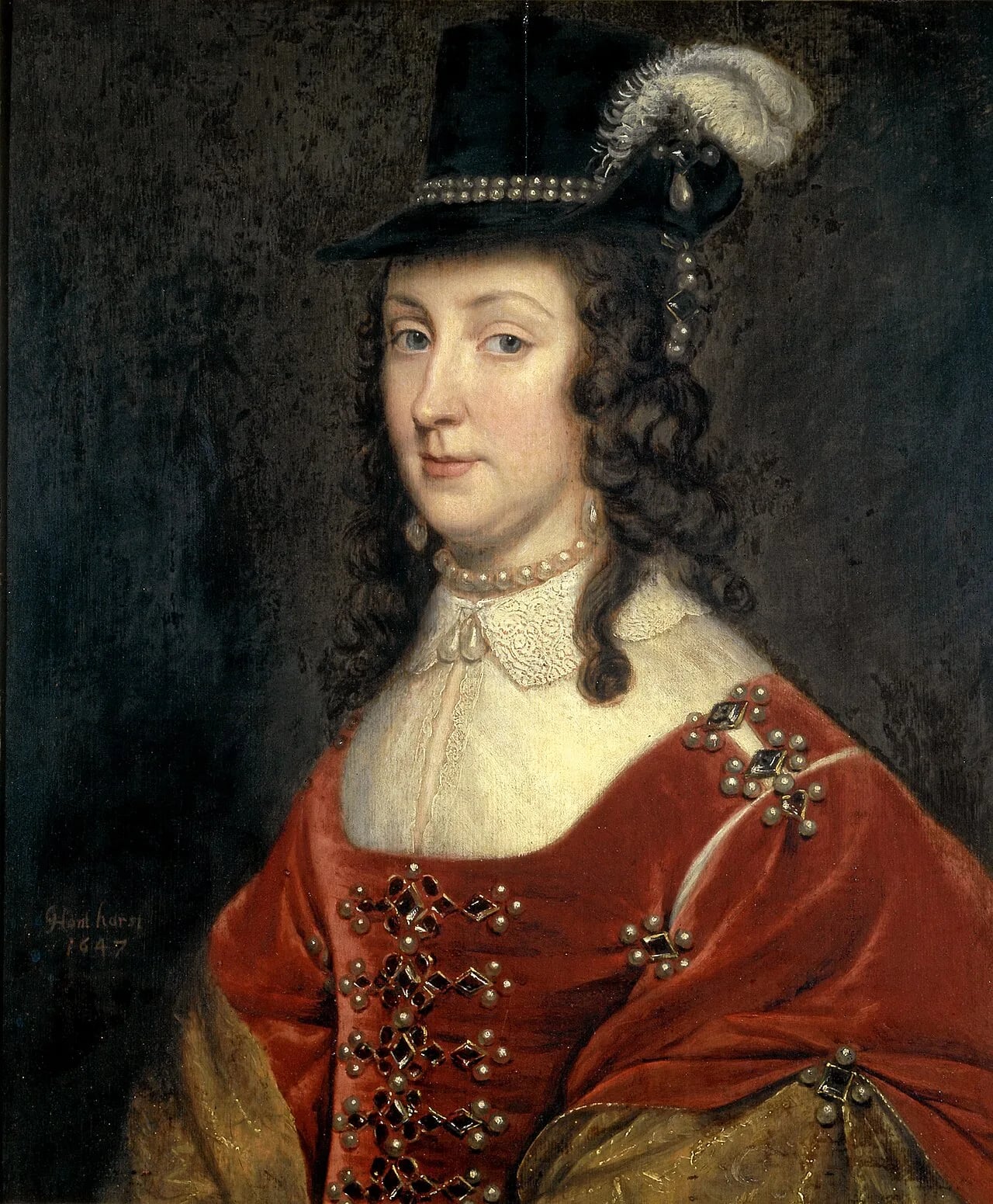 Porträt von Leonora Christina Ulfeldt (1621–1698) – Gedenkseite