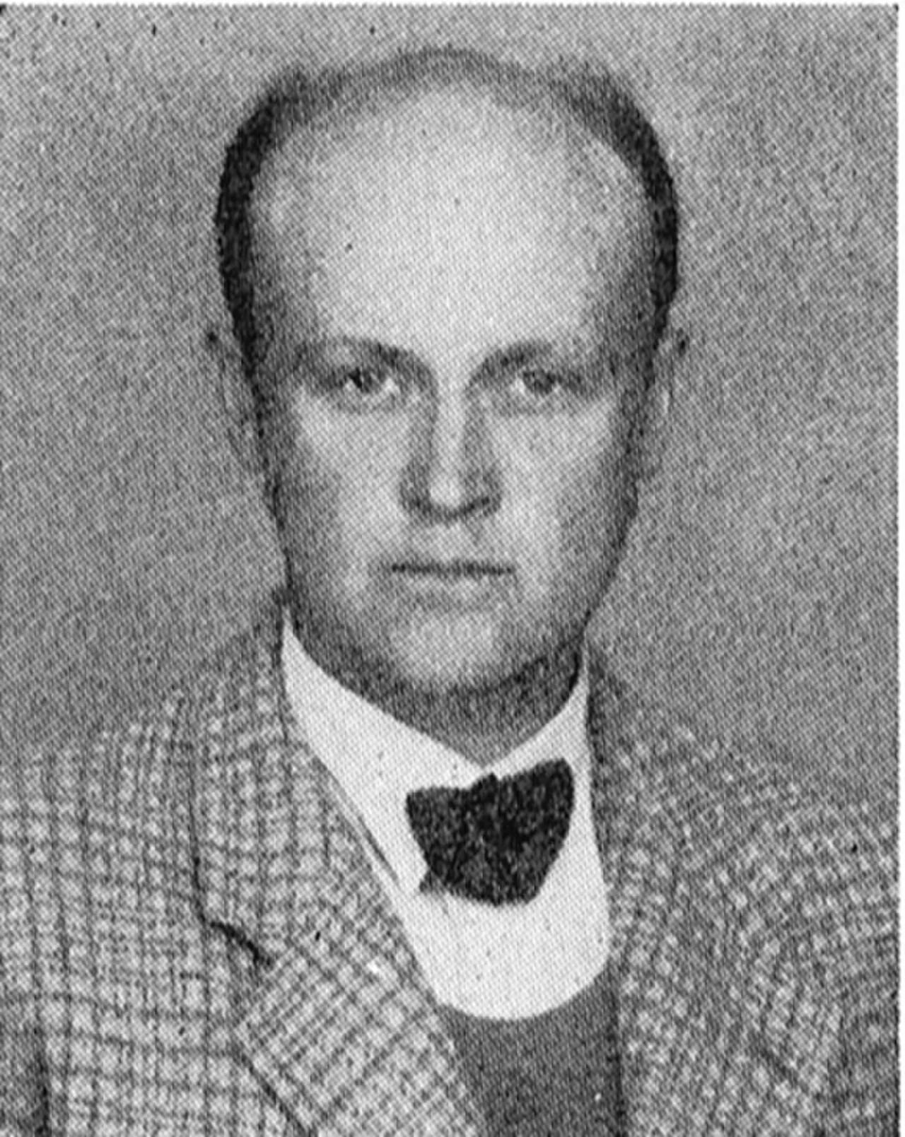 Portrait of Hilding Teodor Bååth (1900–1980) – memorial page
