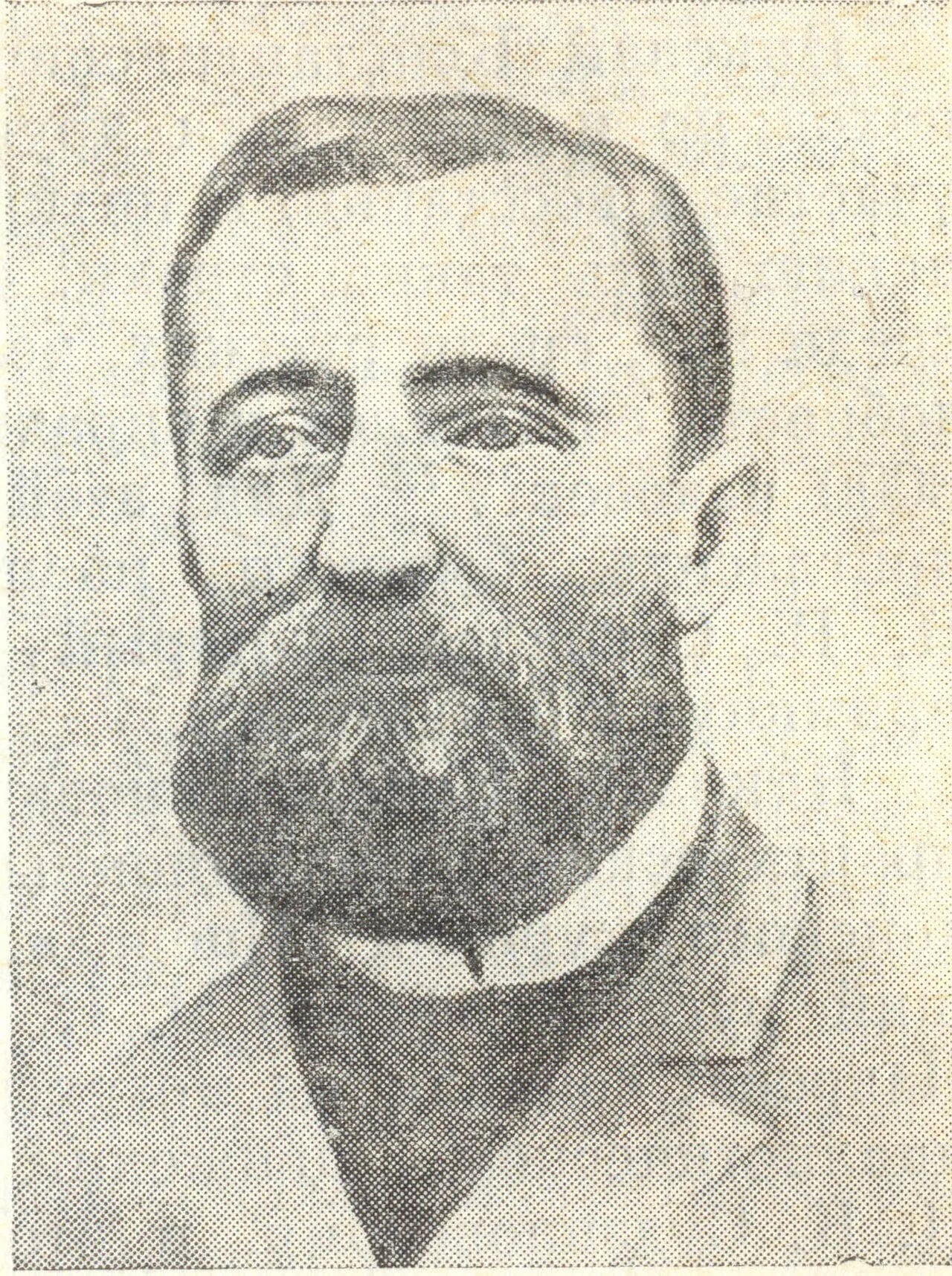 Porträt von Nikolai Konstantinowitsch Sudsilowski (1850–1930) – Gedenkseite