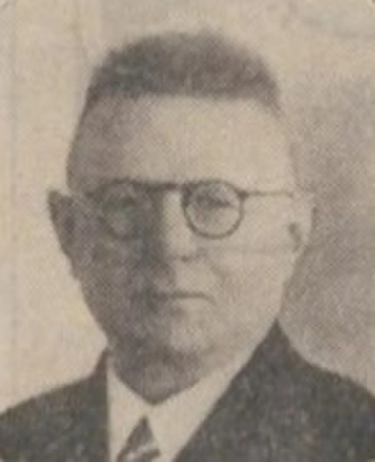 Porträt von Hessel Posthuma sr. (1887–1969) – Gedenkseite