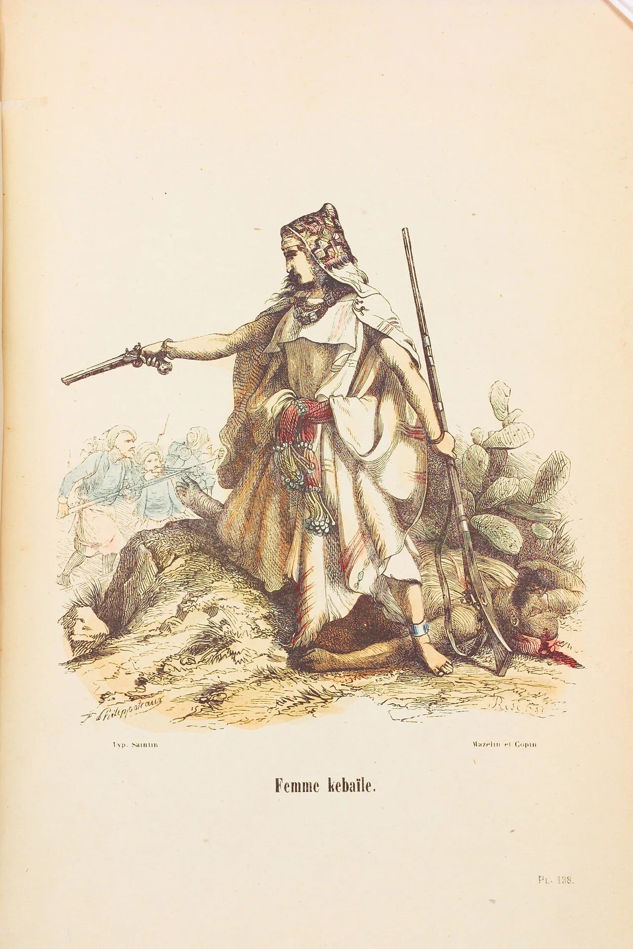 Portrait of Lalla Fatma N'Soumer (1830–1863) – memorial page