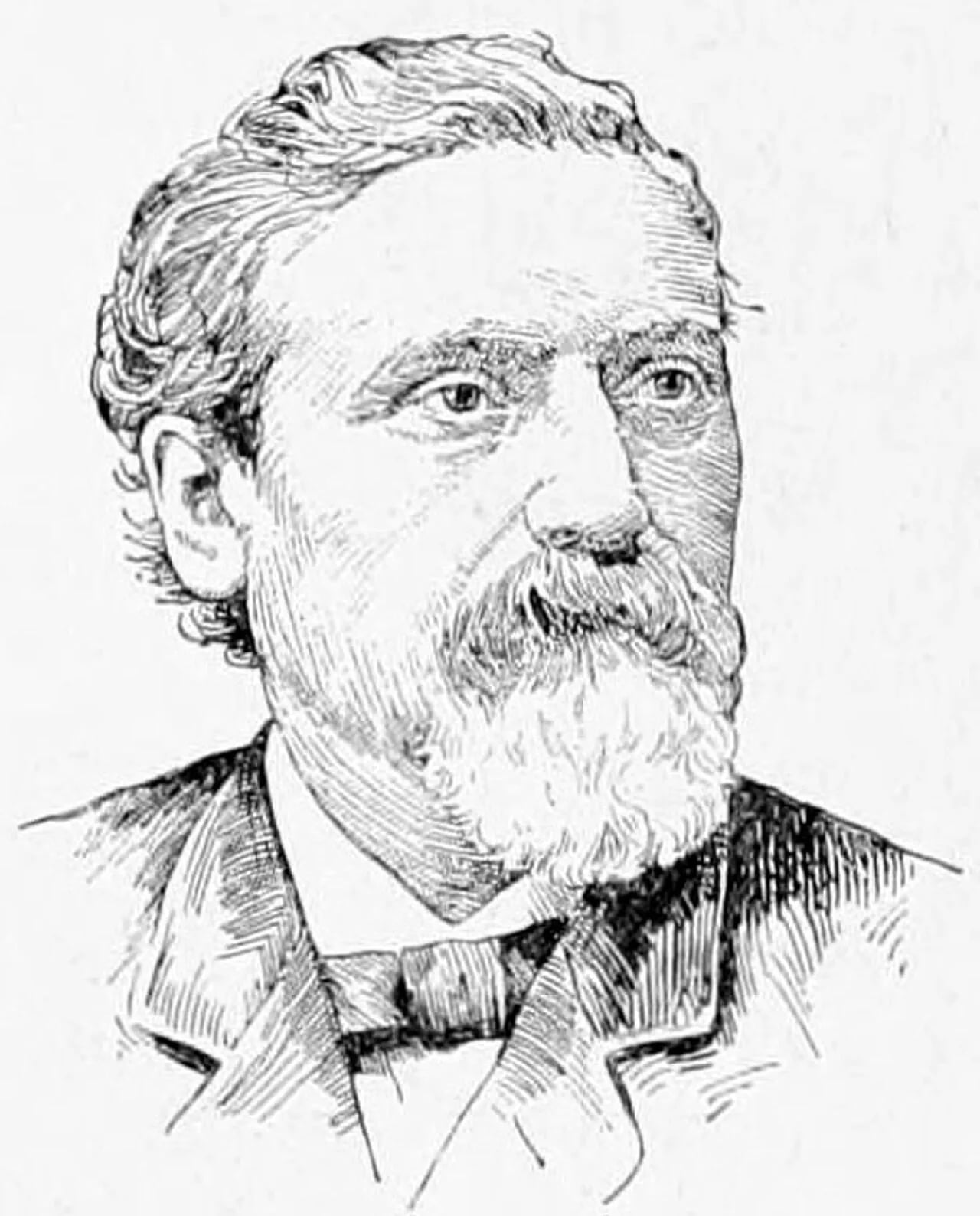 Porträt von Albert Fink (1827–1897) – Gedenkseite
