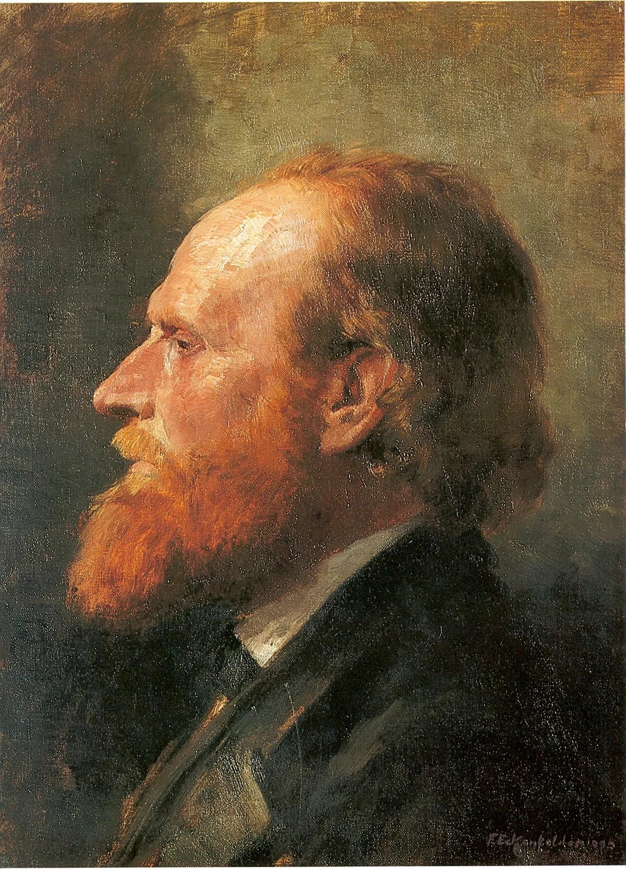 Porträt von Albert Kappis (1836–1914) – Gedenkseite