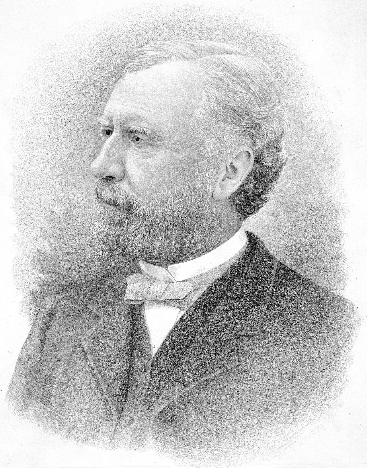 Portrait of Albert Porter (1824–1897) – memorial page