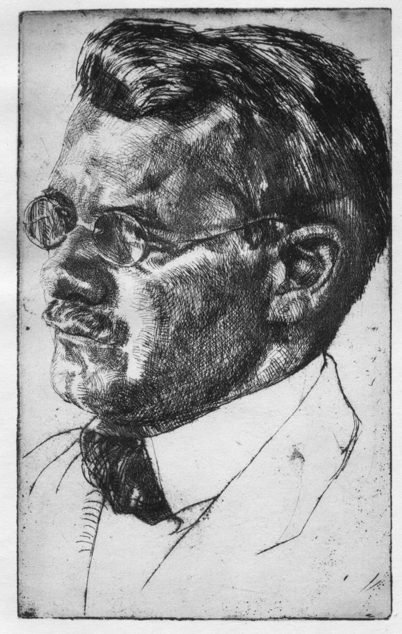 Porträt von Albert Volk (1882–1982) – Gedenkseite