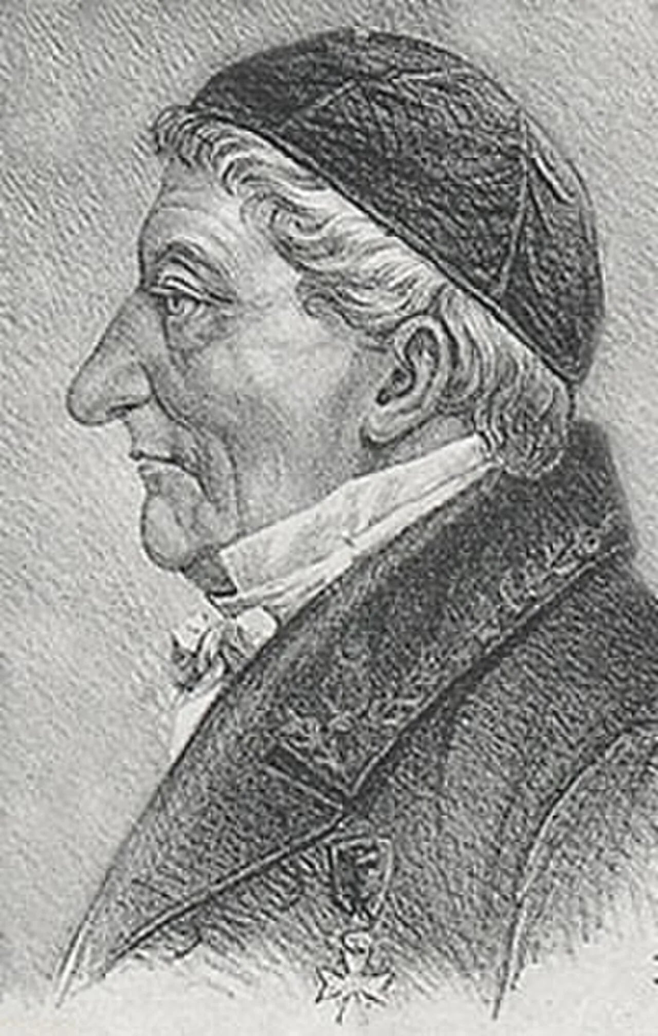 Porträt von Pehr von Afzelius (1760–1843) – Gedenkseite