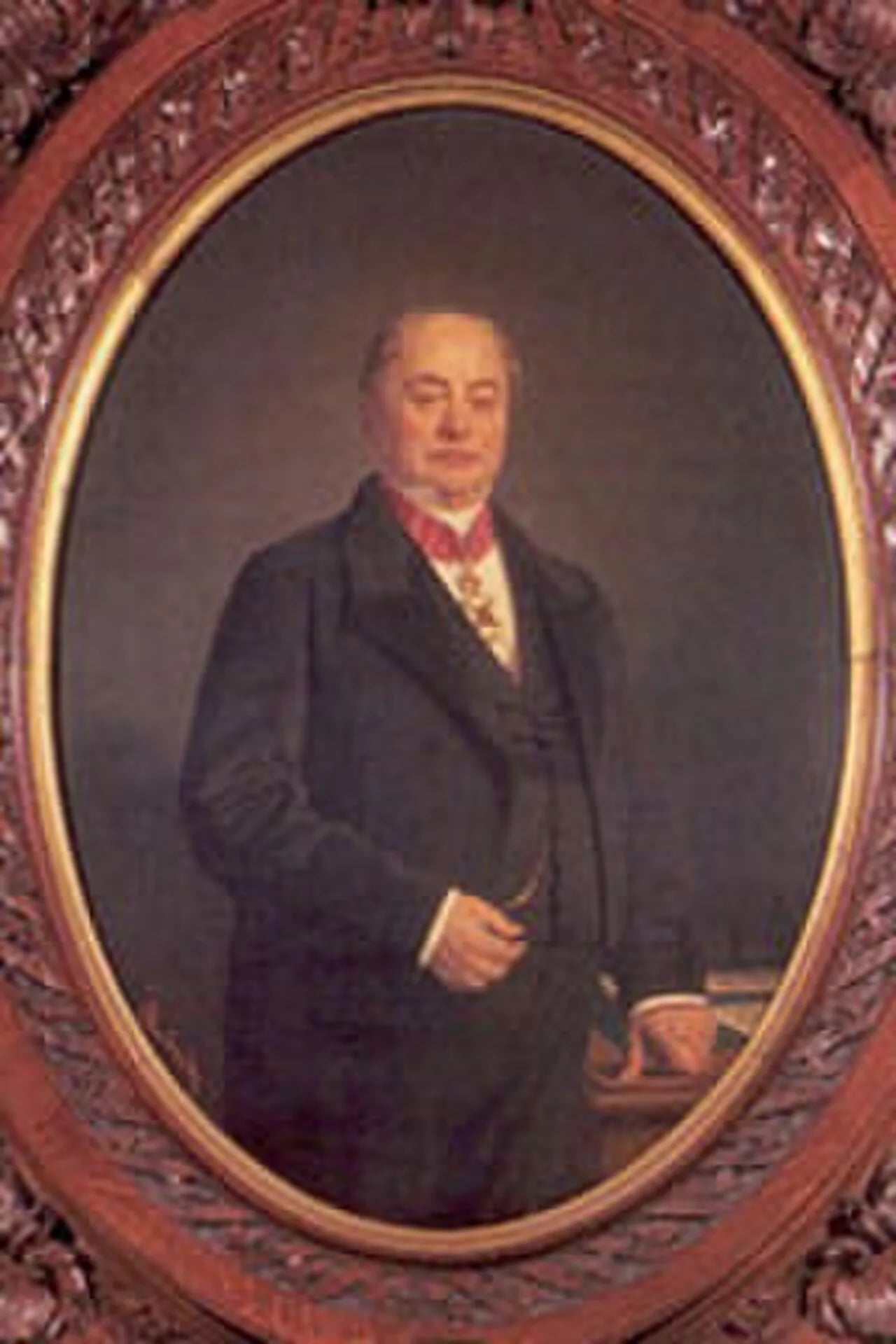 Porträt von François de Haussy (1789–1869) – Gedenkseite