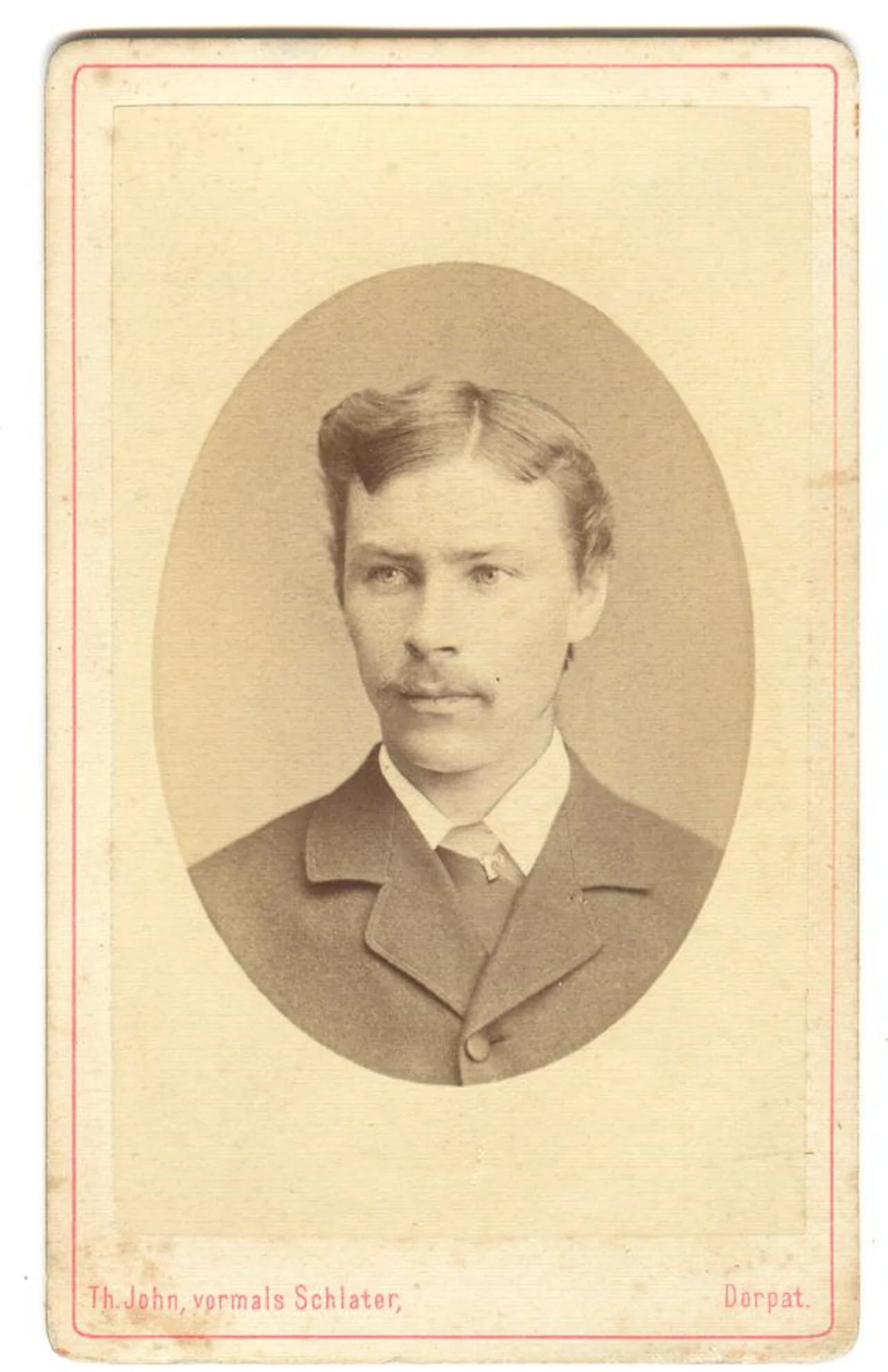 Porträt von Aleksander Läte (1860–1948) – Gedenkseite