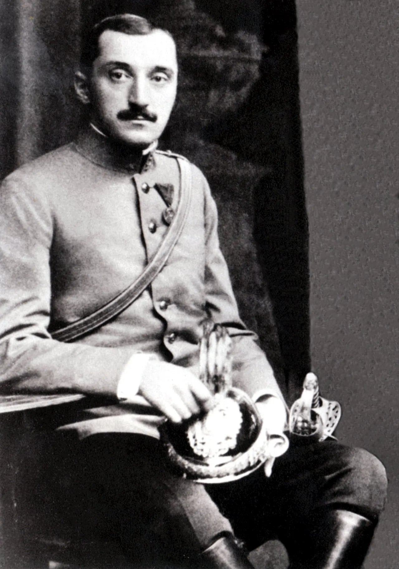 Porträt von Alexander Wassilko von Serecki (1871–1920) – Gedenkseite