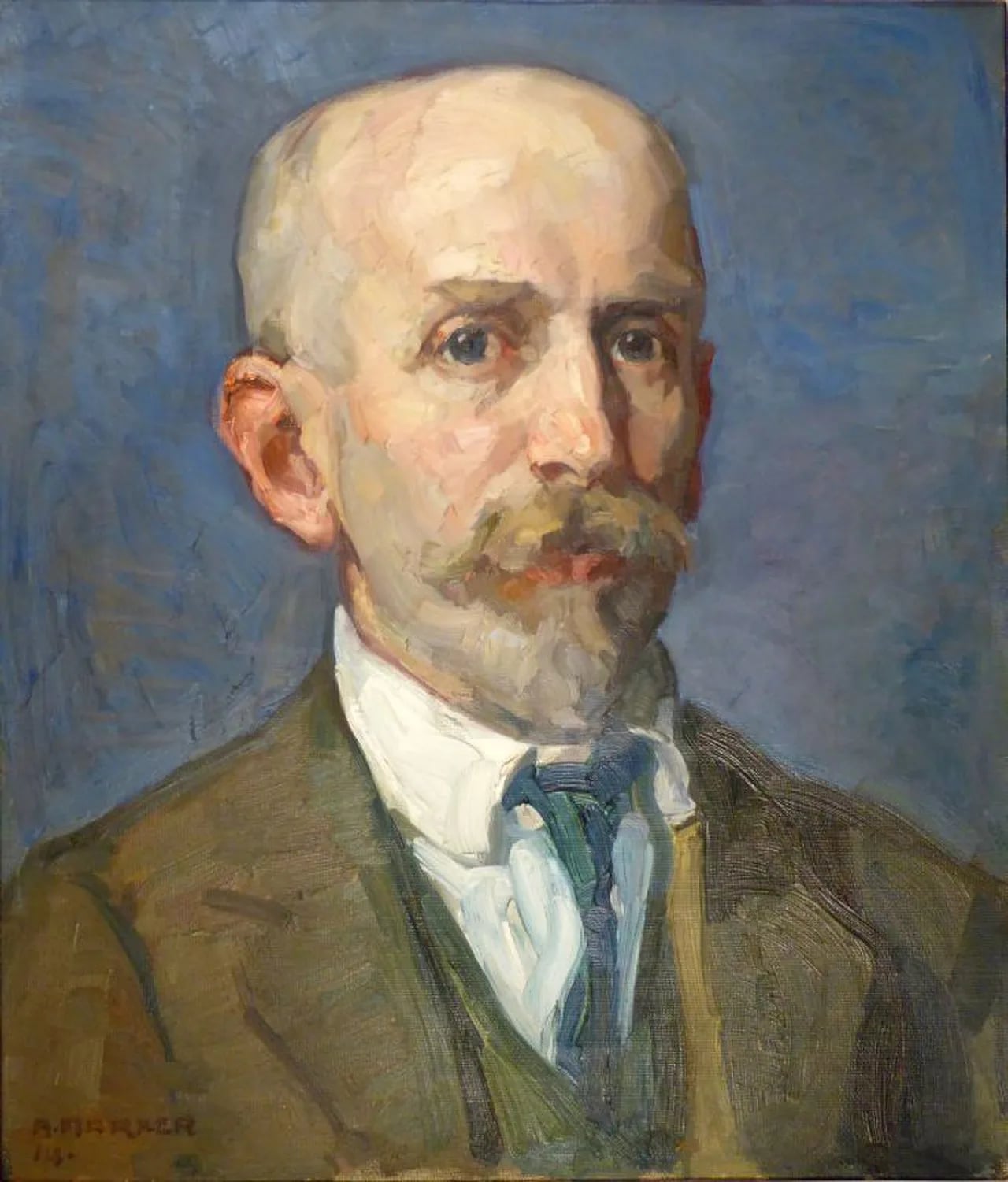 Porträt von Alfred Marxer (1876–1945) – Gedenkseite