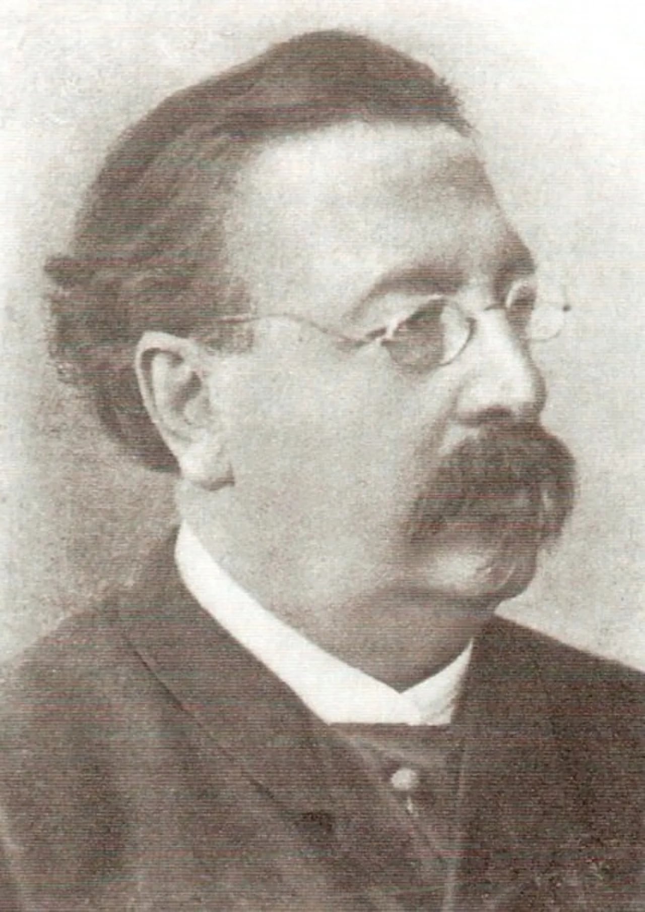 Porträt von Alfred Sotier (1833–1902) – Gedenkseite