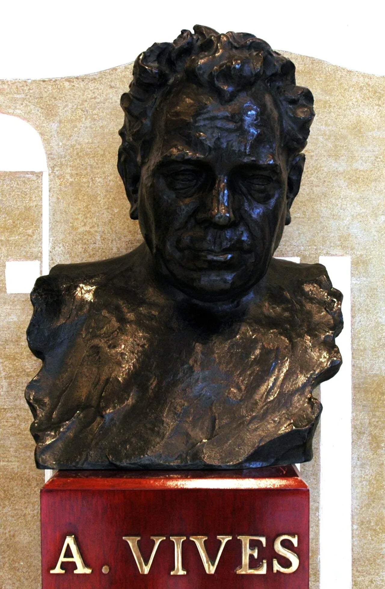 Porträt von Amadeu Vives i Roig (1871–1932) – Gedenkseite