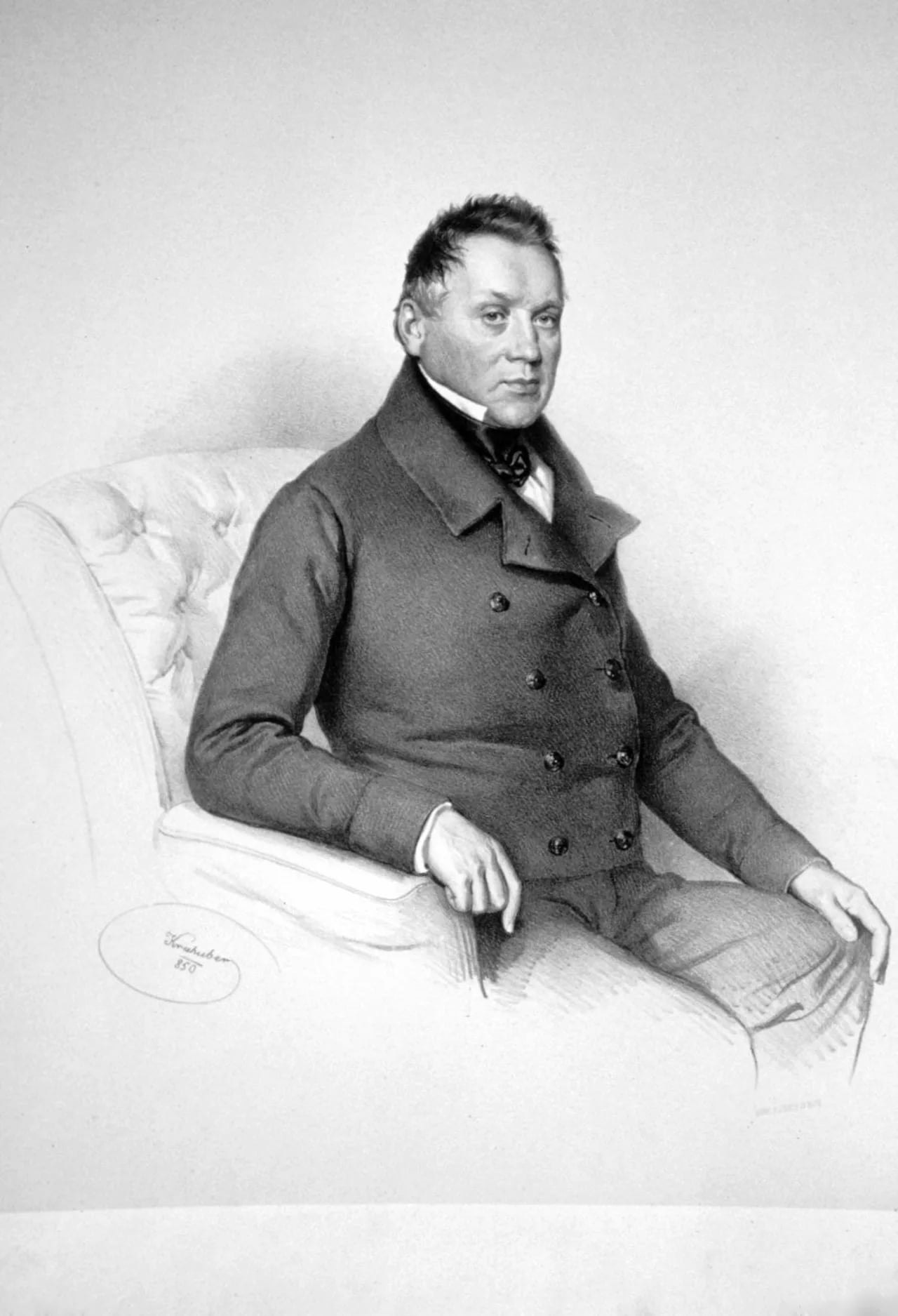 Porträt von Alois Miesbach (1791–1857) – Gedenkseite