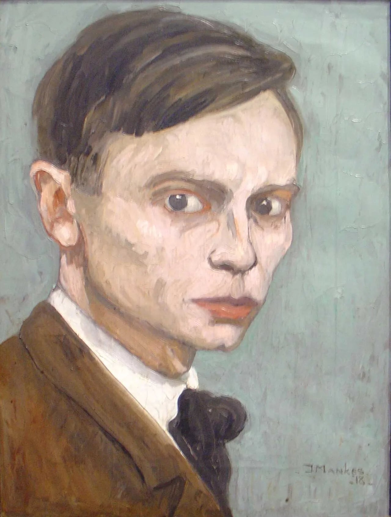Porträt von Jan Mankes (1889–1920) – Gedenkseite