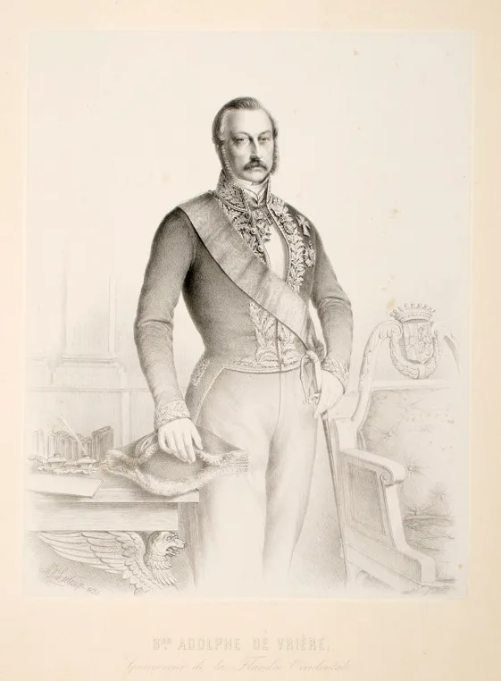 Portrait of Adolphe de Vrière (1806–1885) – memorial page
